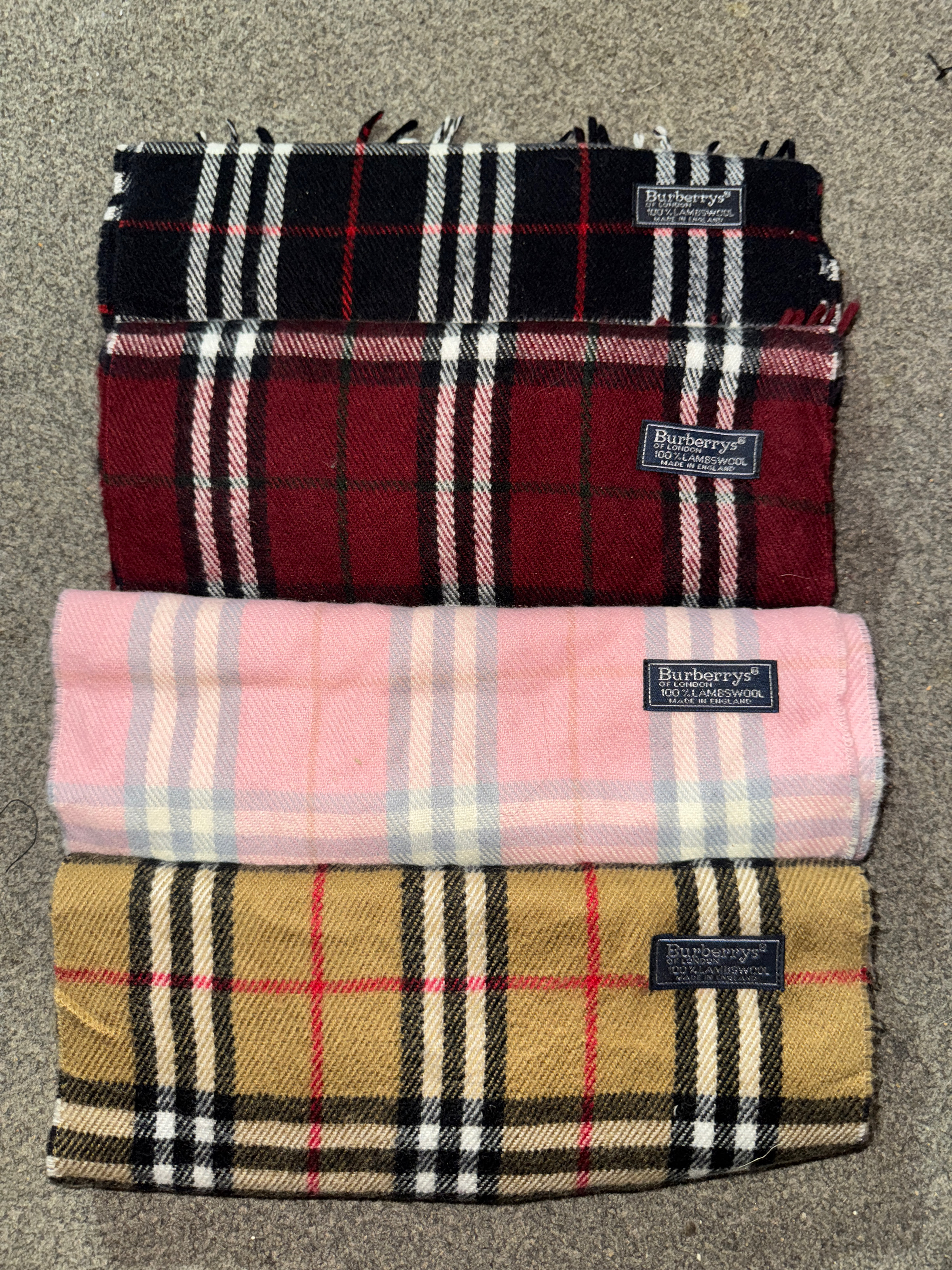 Premium Burberry scarves