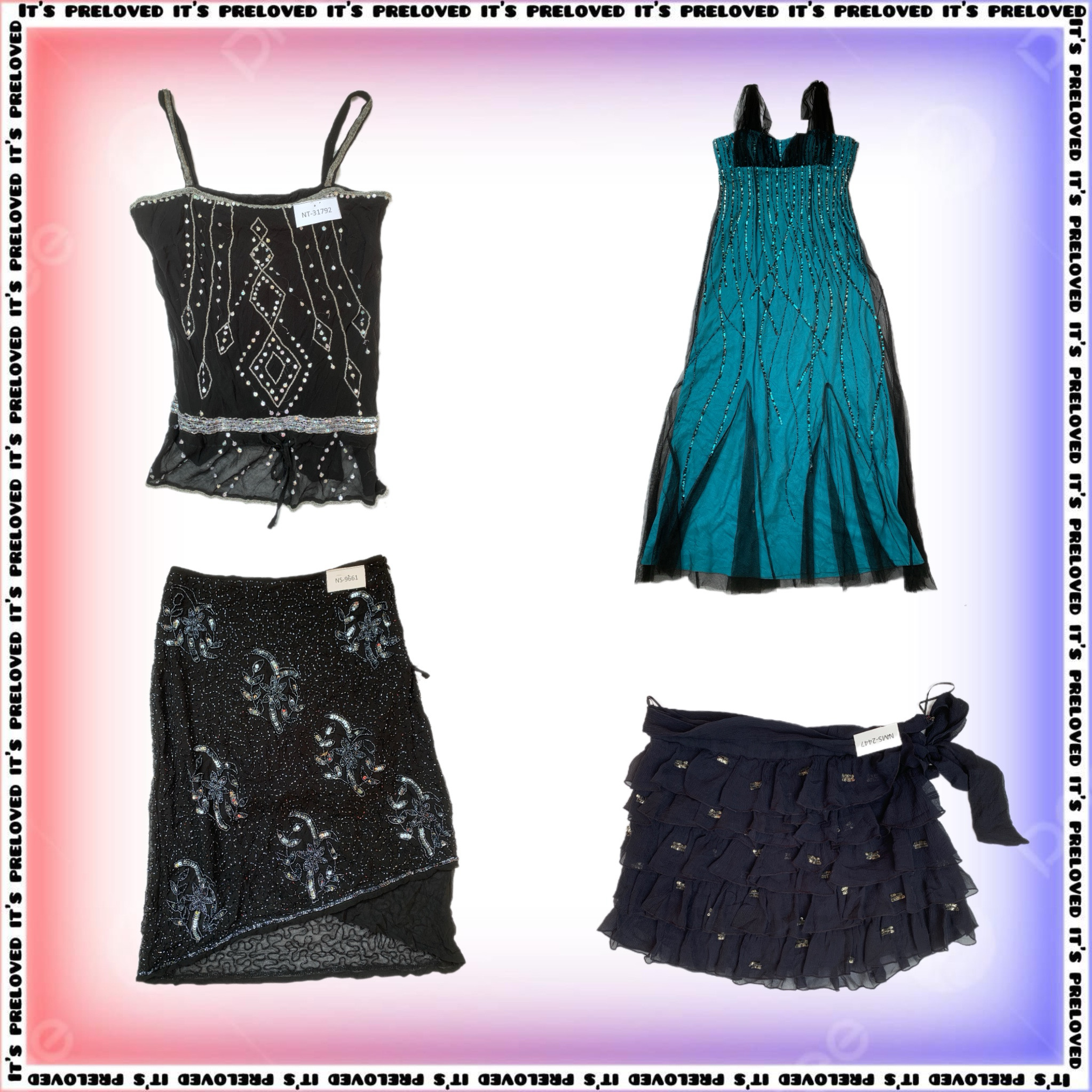 Starry Night Wardobe - Tops, Dresses, Skirts SS-(1601)