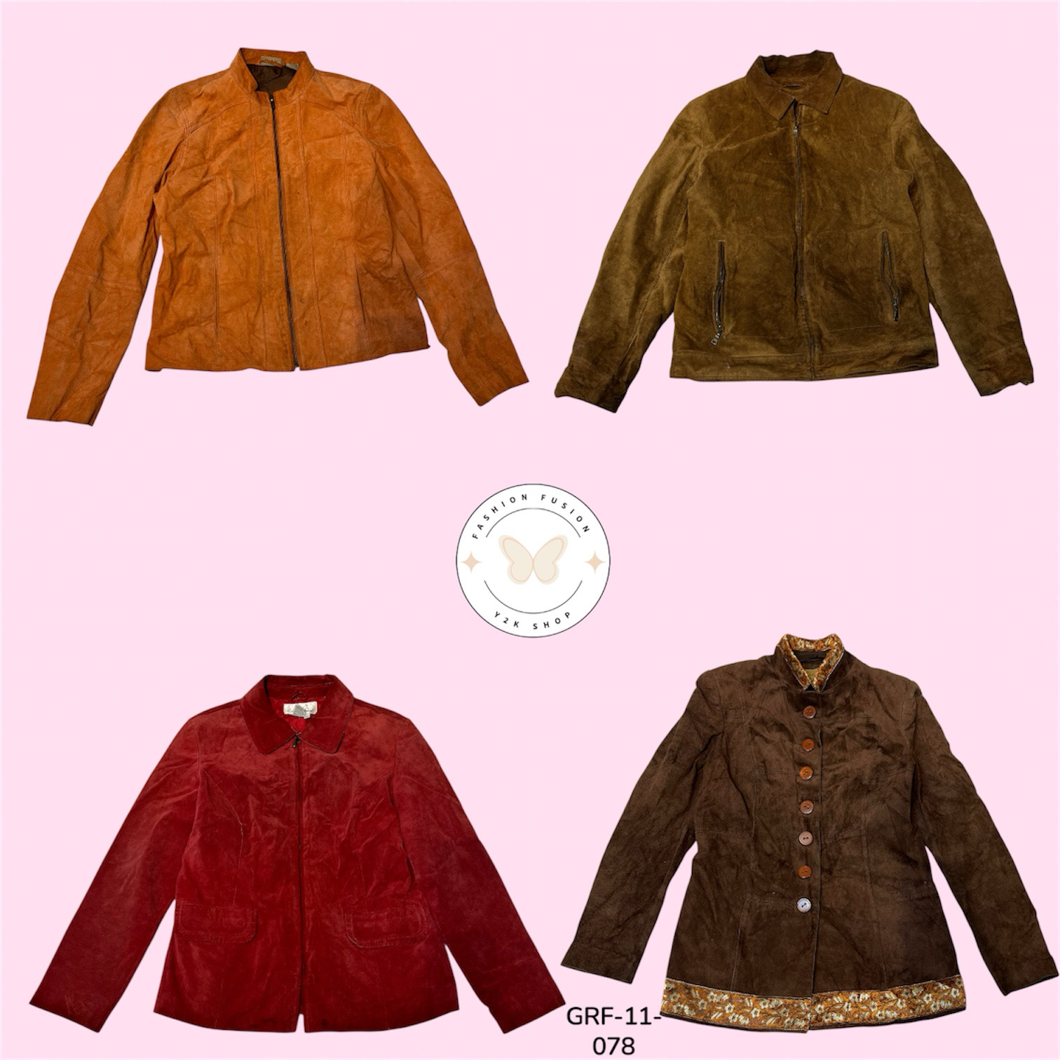 Classic Suede Leather Jacket – Effortless Everyday Elegance (GRF-11-078)