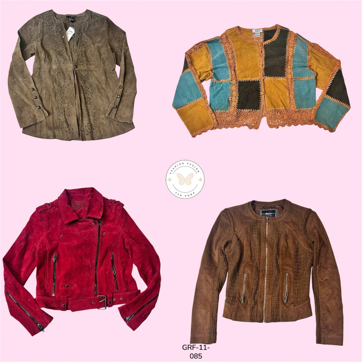 Modern Fit Suede Leather Jacket – Smooth Finish & Durable (GRF-11-085)