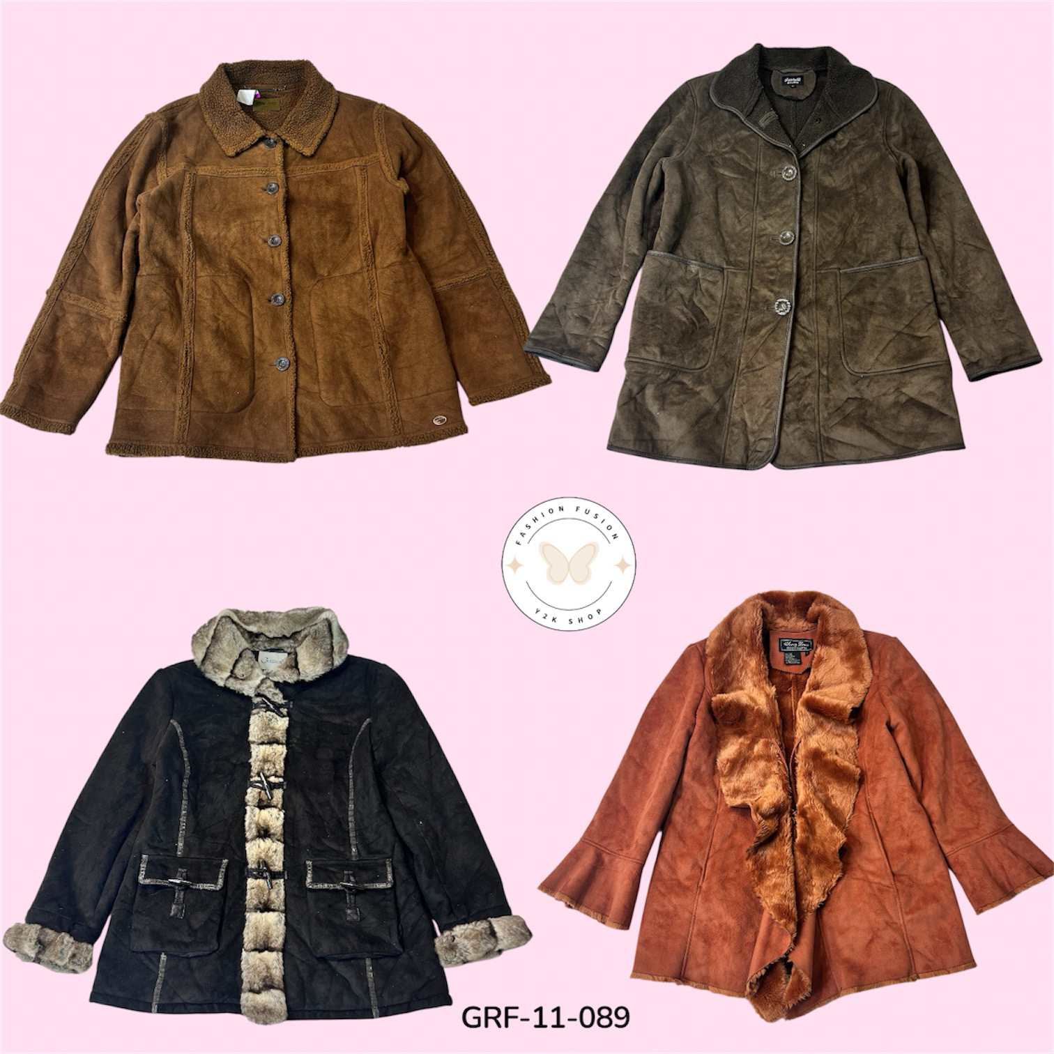 Refined Mid-Length Fur Jacket – Warm and Stylish (GRF-11-089)