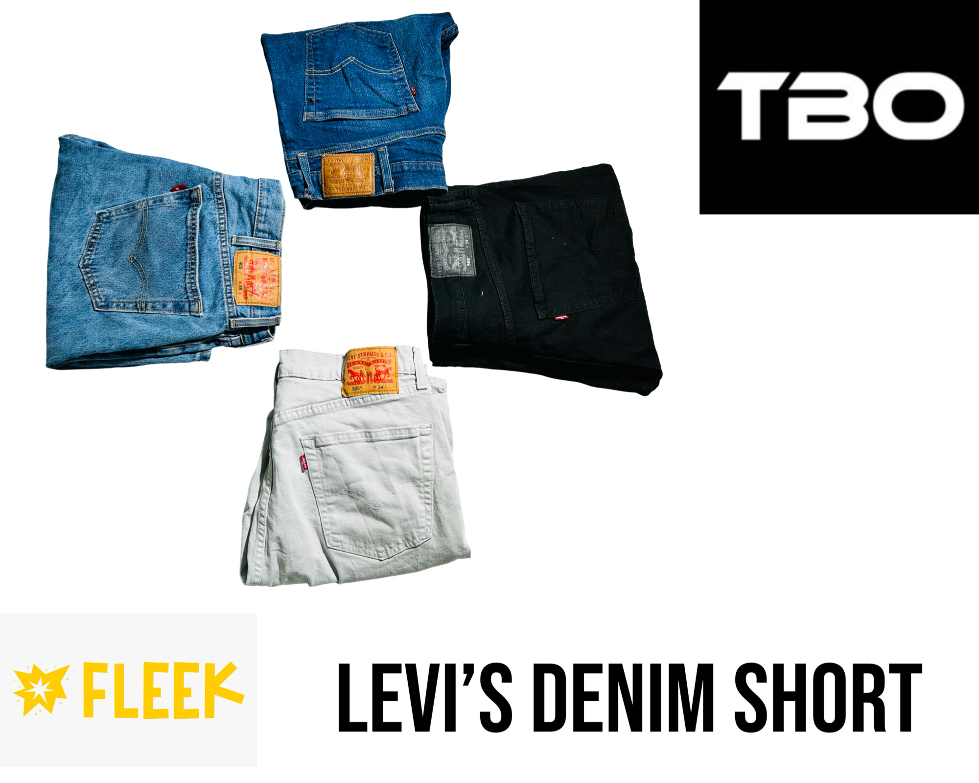 リーバイスのデニムショート