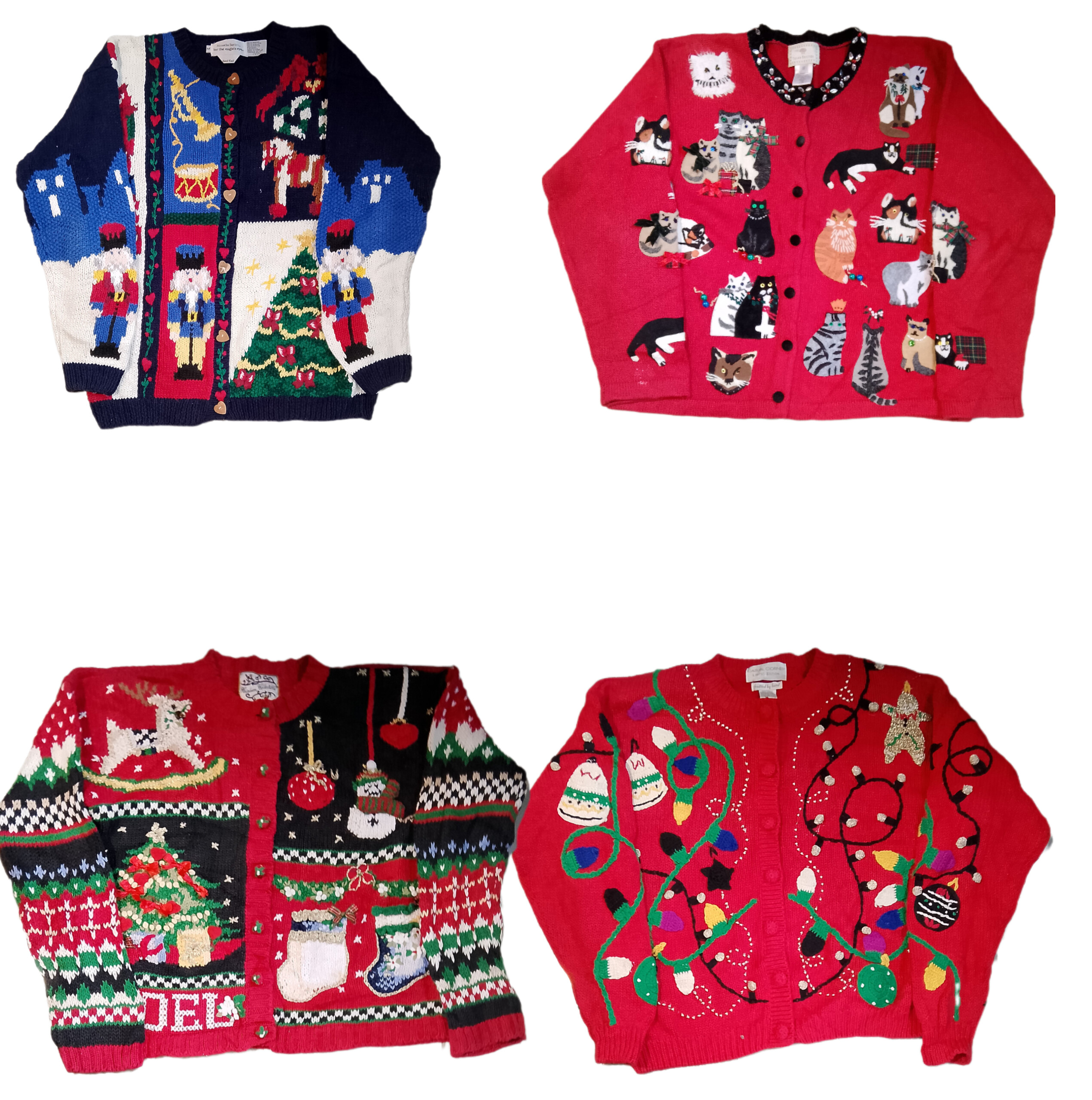 Crissmats knit wear  (Brands) Tiara, Victoria's Jones, heirloom,