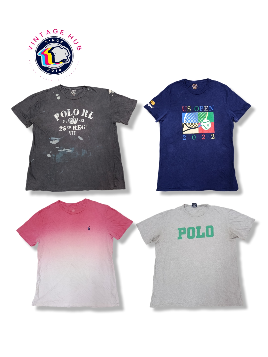 ポロ・ラルフ・ローレン ラウンドネック Tシャツ - VH08