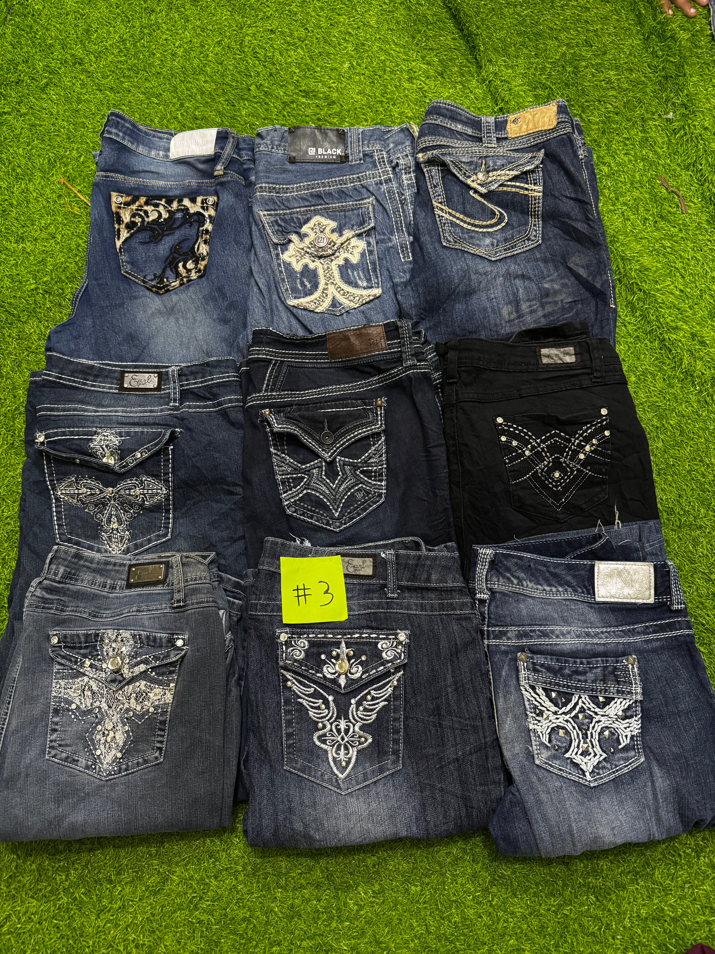 Y2Kウィメンズジーンズ