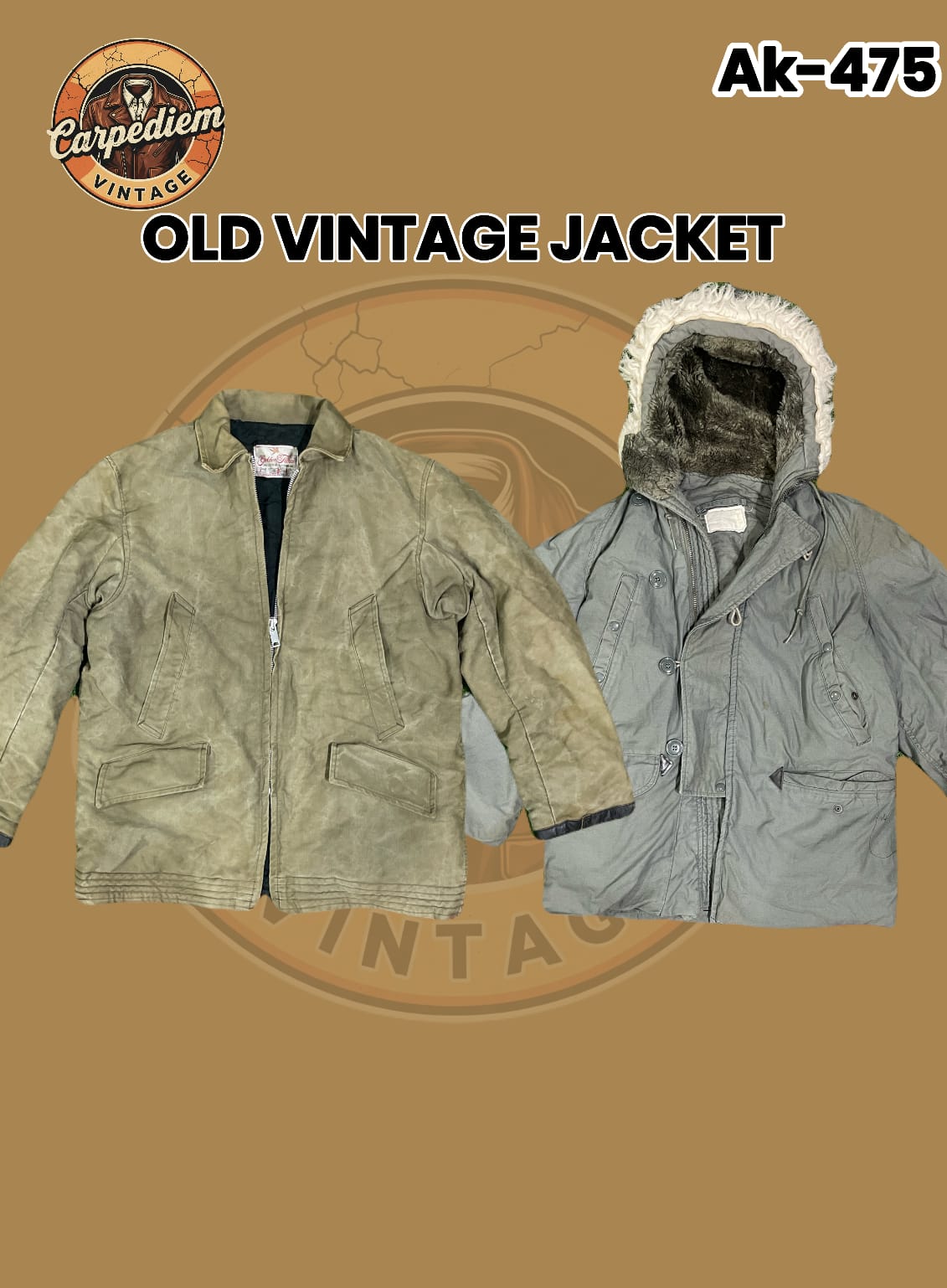 「オールド ヴィンテージ ジャケット Ak-475」