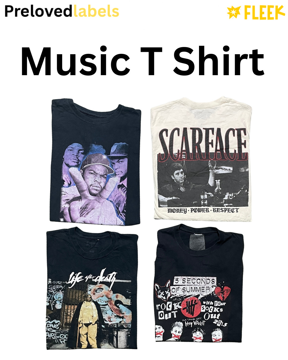 T-shirt de musique (Wcv : 1238)