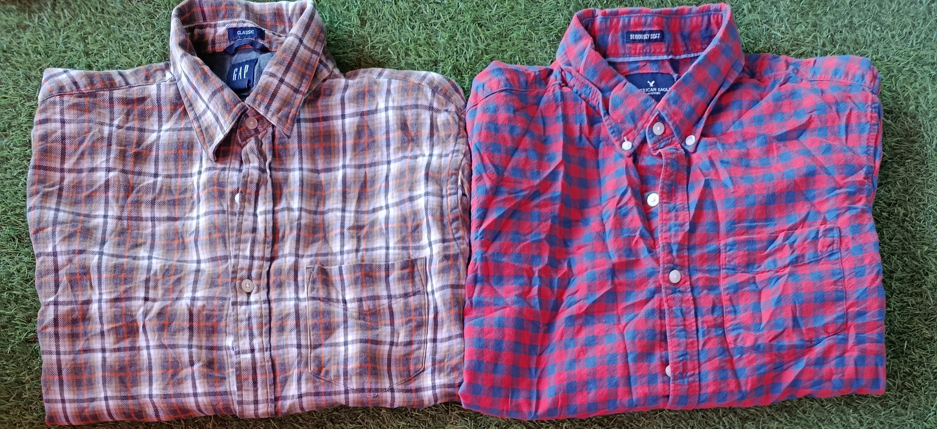 Camicie di flanella di marca (10) pz "3064