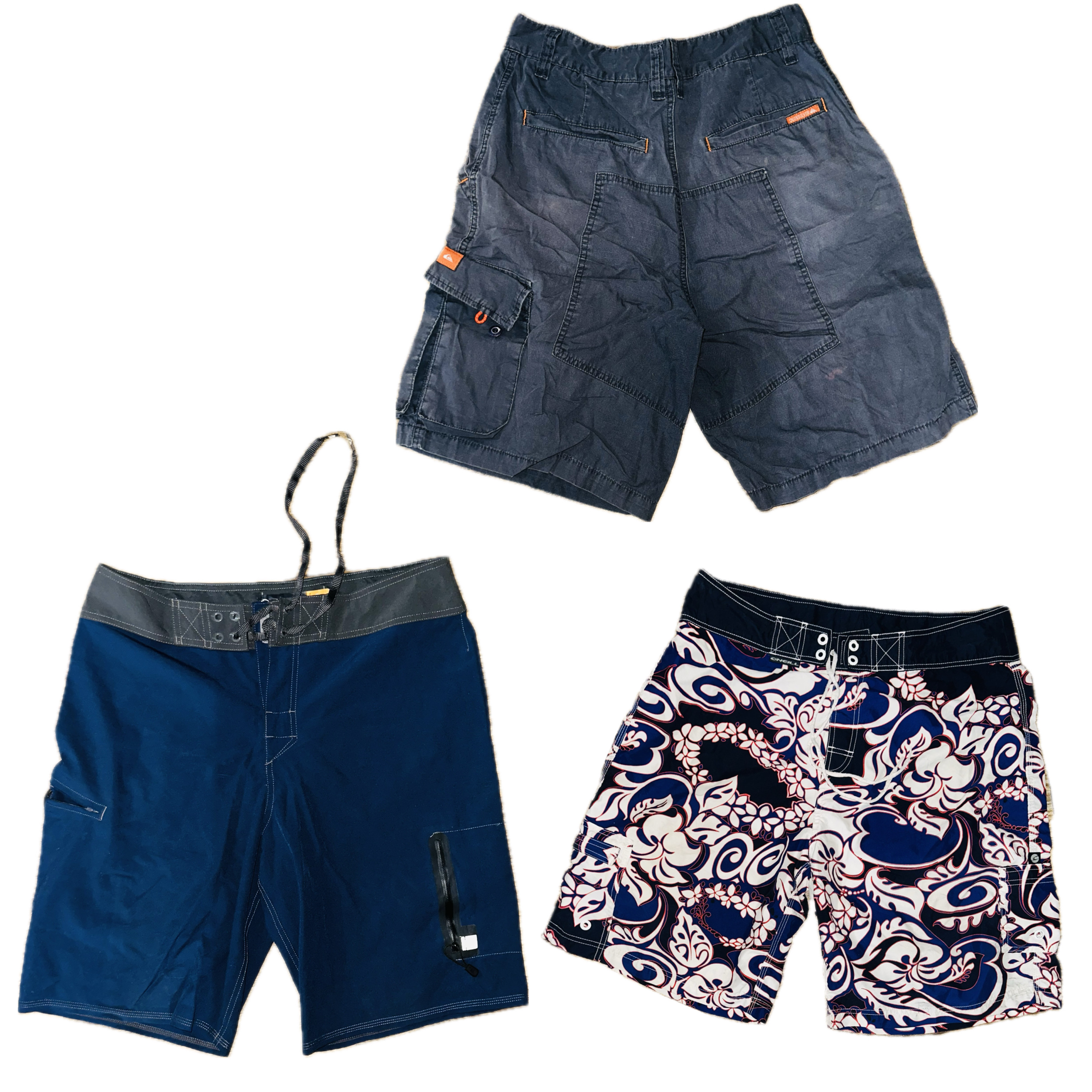 クイックシルバーとミックスショーツ