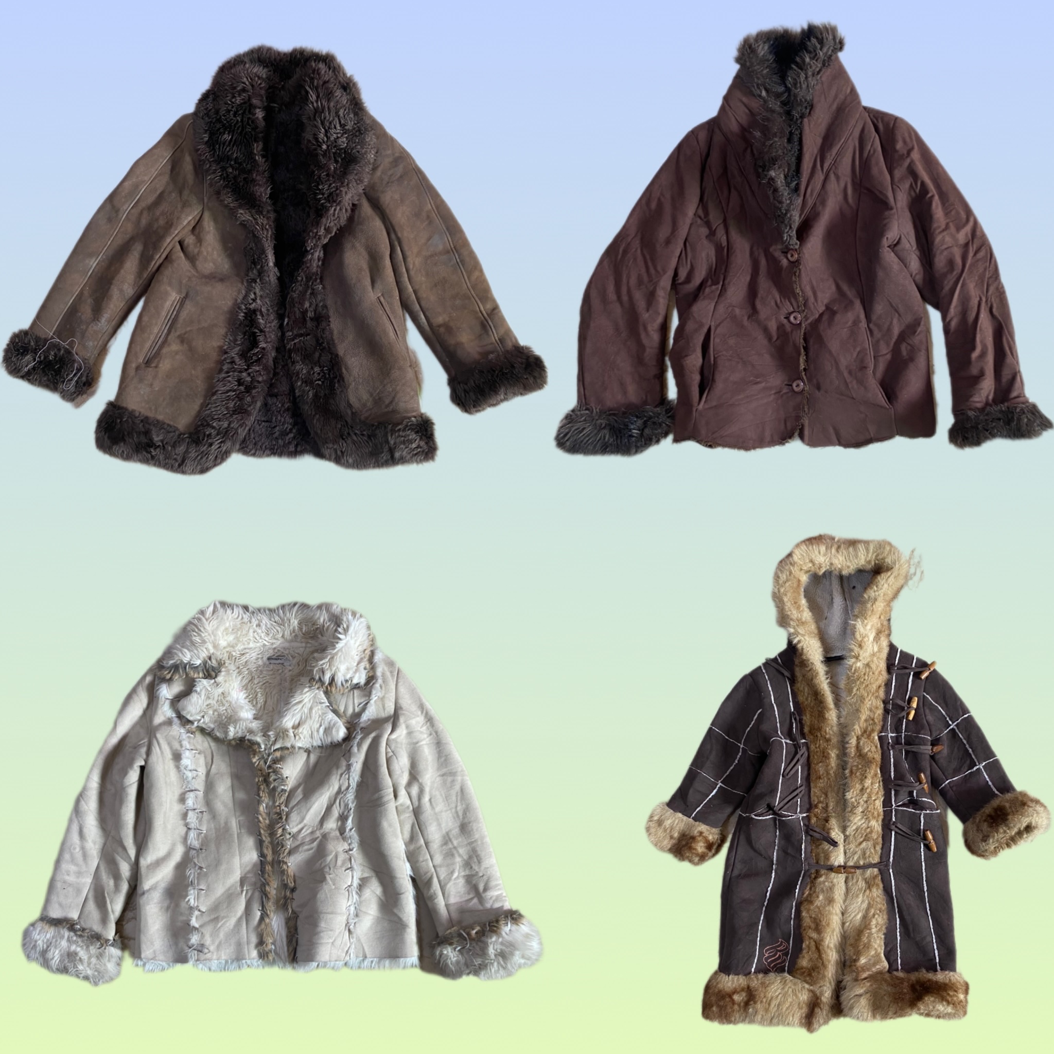 Y2K Afghan Coat (TS-1508)