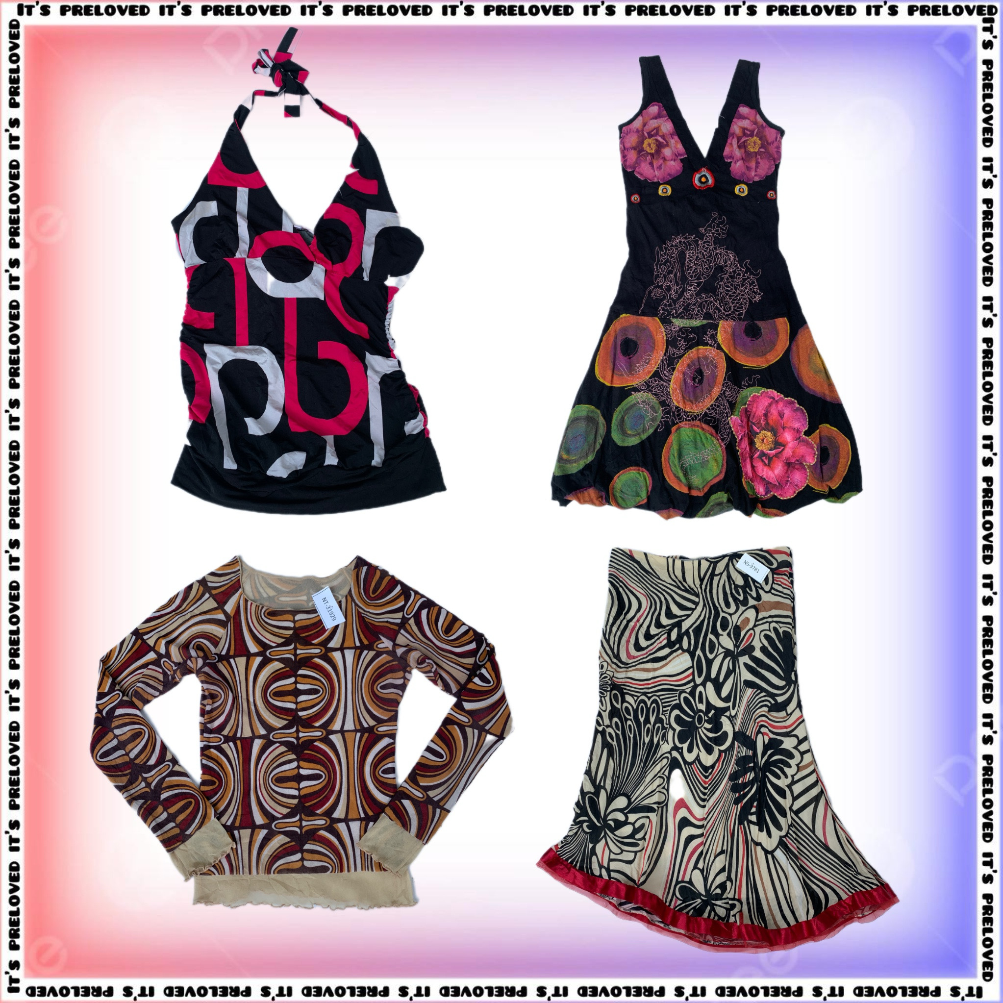 Groovy Girlie Edit - Tops, Robes, Jupes SS-(1603)