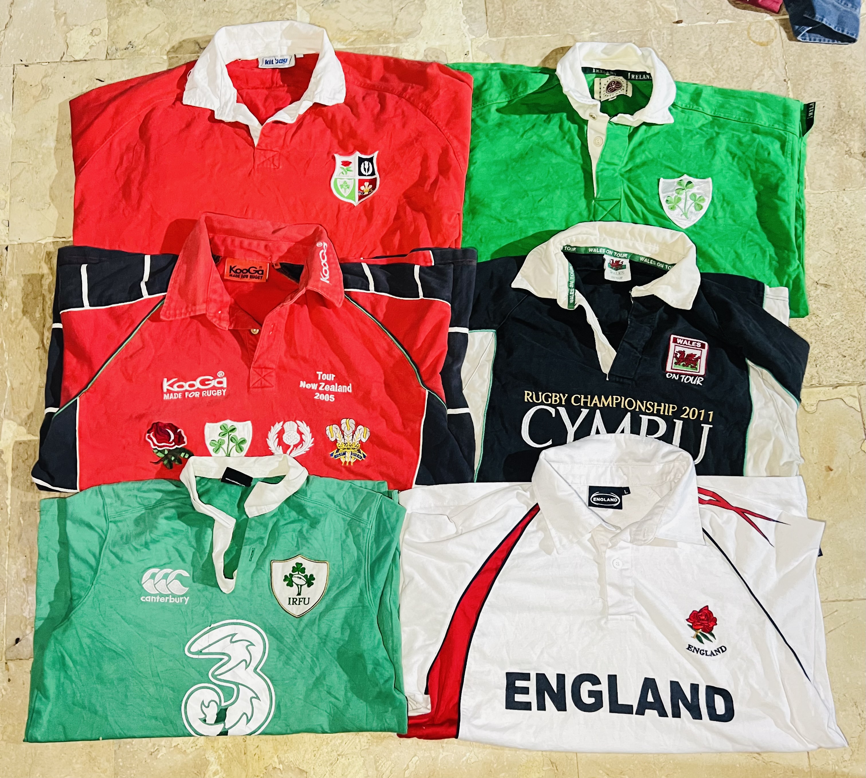 ミックスヴィンテージクラブラグビーシャツバンドル81