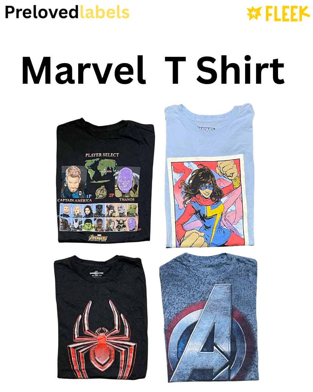 マーベル Tシャツ (Wcv: 1243)