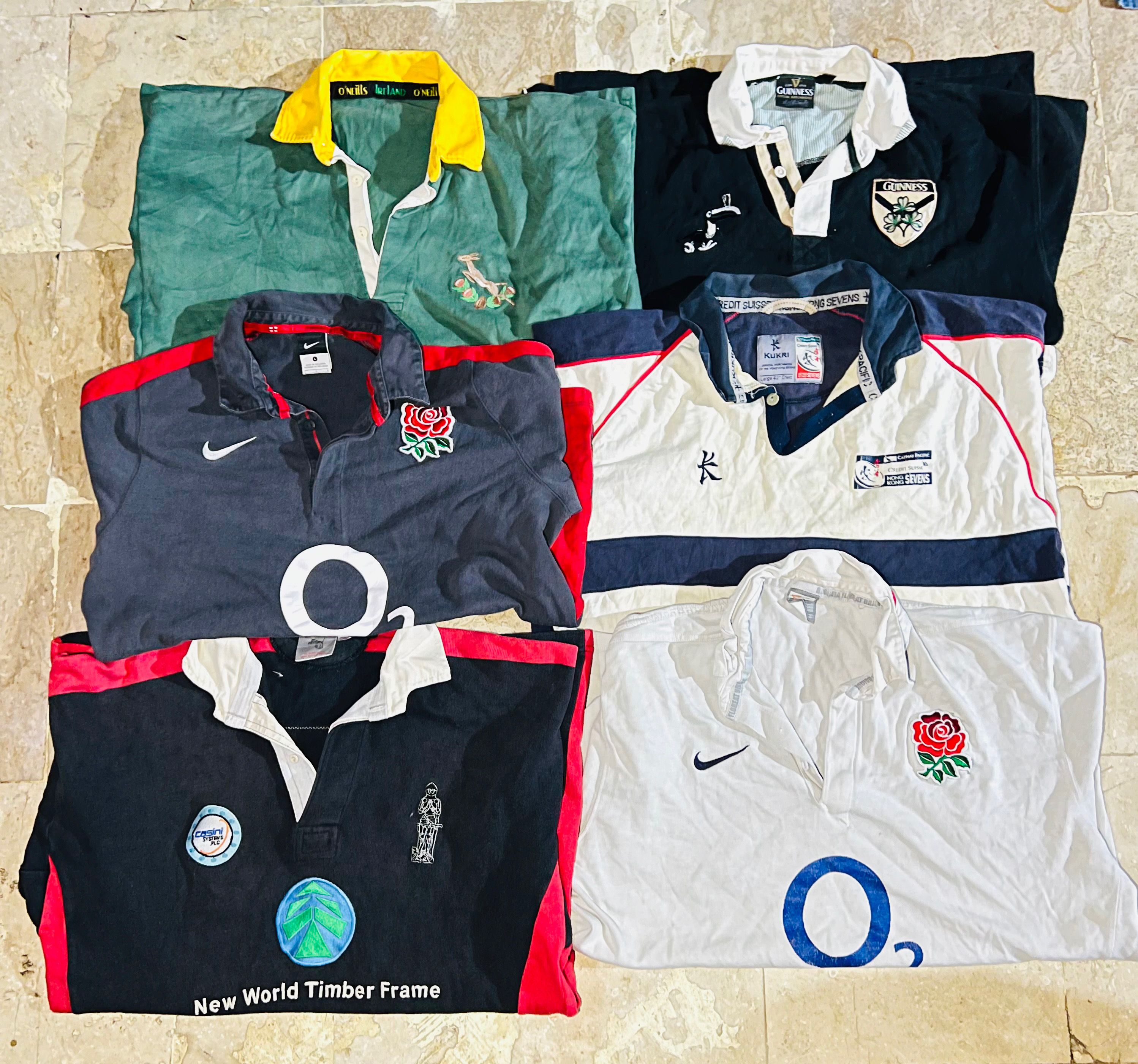 ミックスヴィンテージクラブラグビーシャツバンドル82