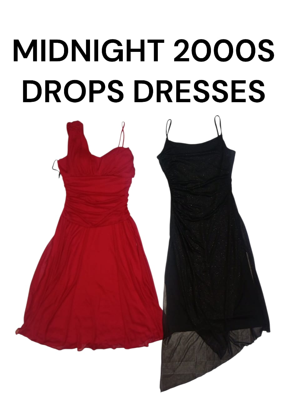 MIDNIGHT 2000S DROPS DRESSES