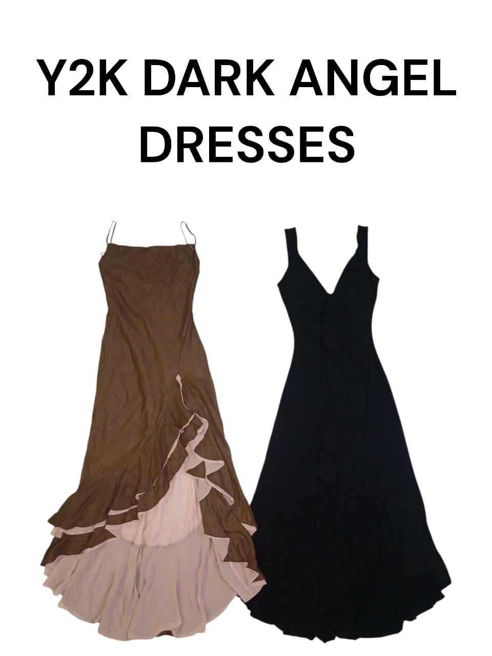 Y2K DARK ANGEL DRESSES