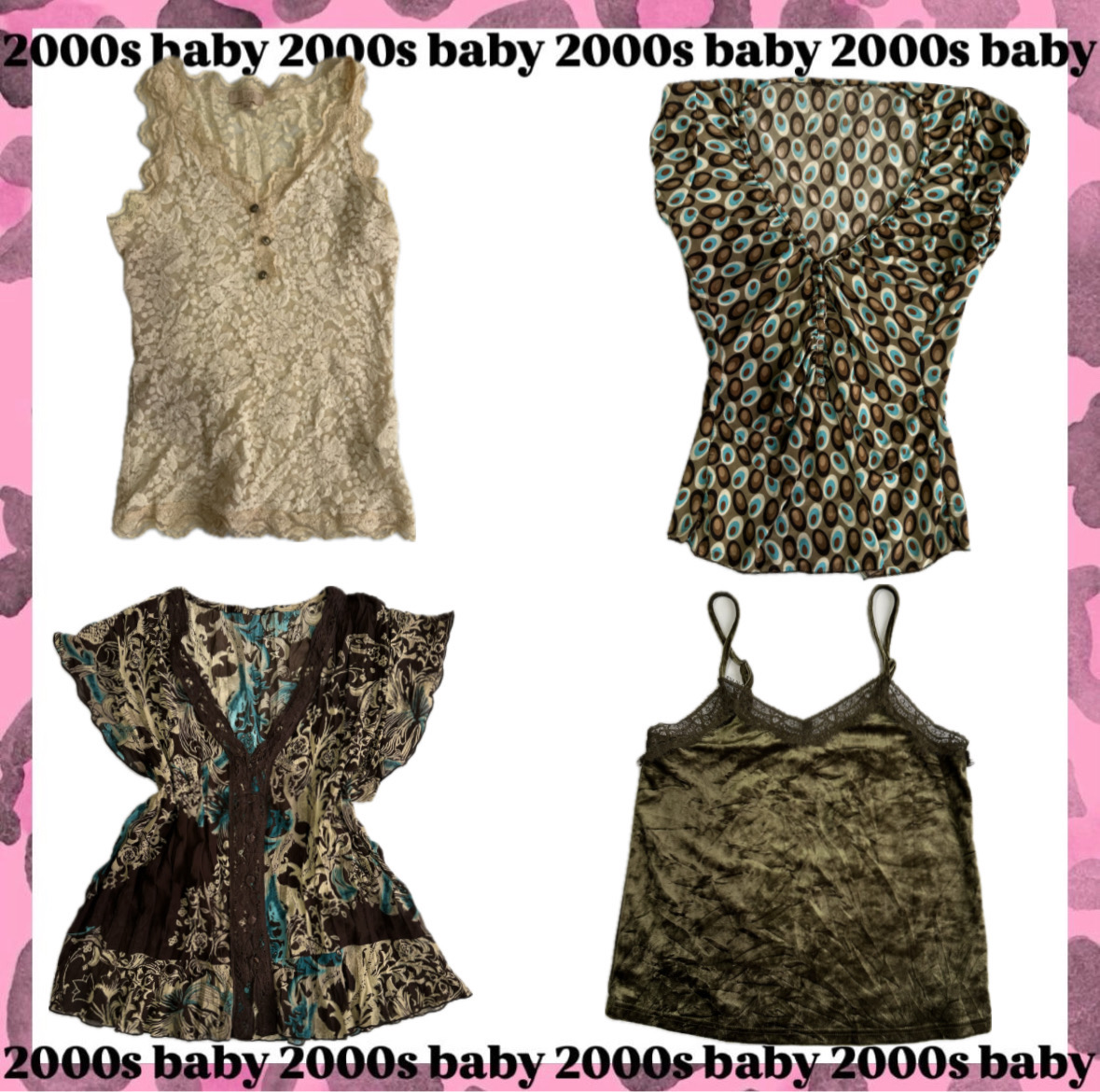 Dirty mocha coded y2k tops-088