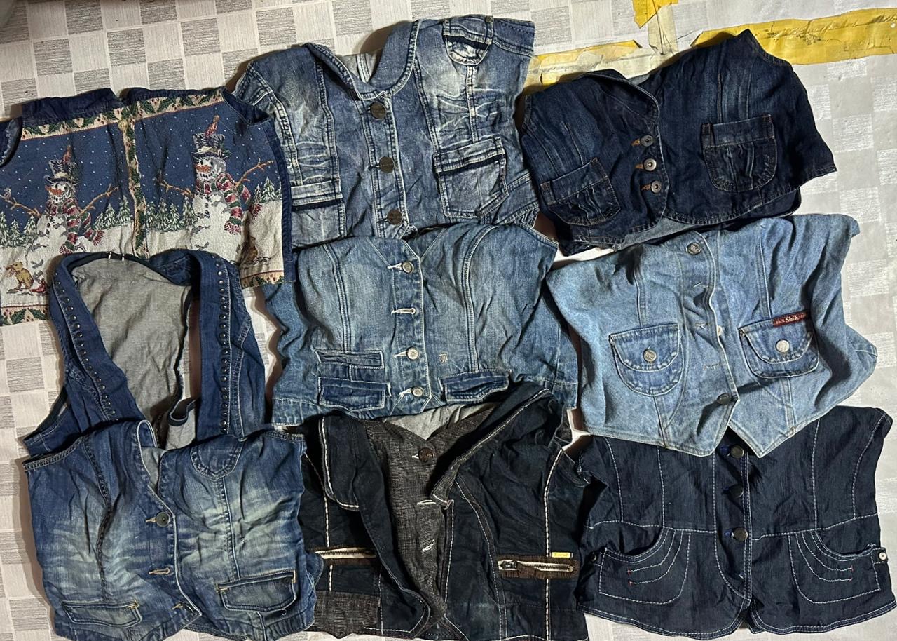 UNBRANDED DENIM WAISTCOATS (ID 1259)