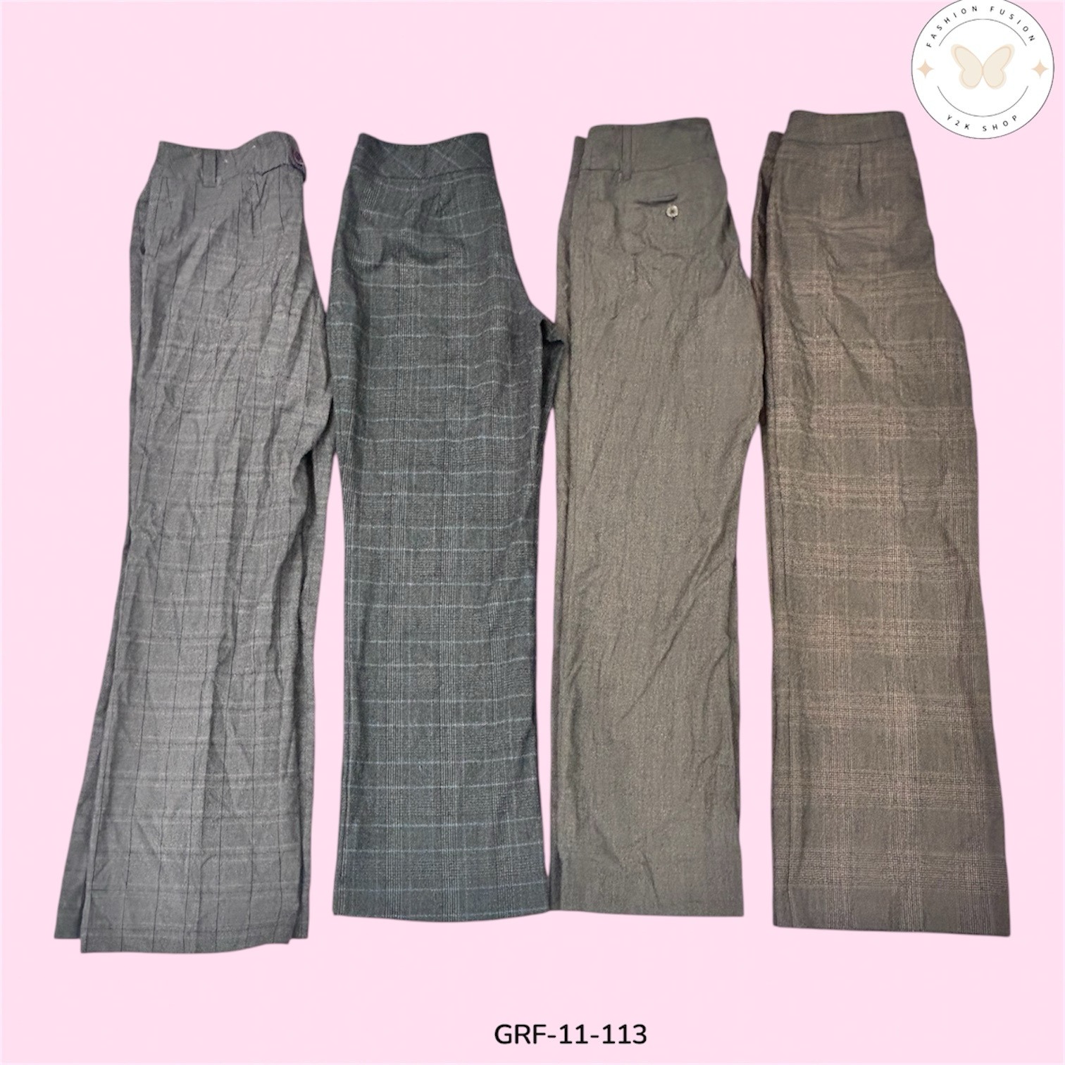 Premium Poly Pants – Soft, Stretchy & All-Day Comfort (GRF-11-113)