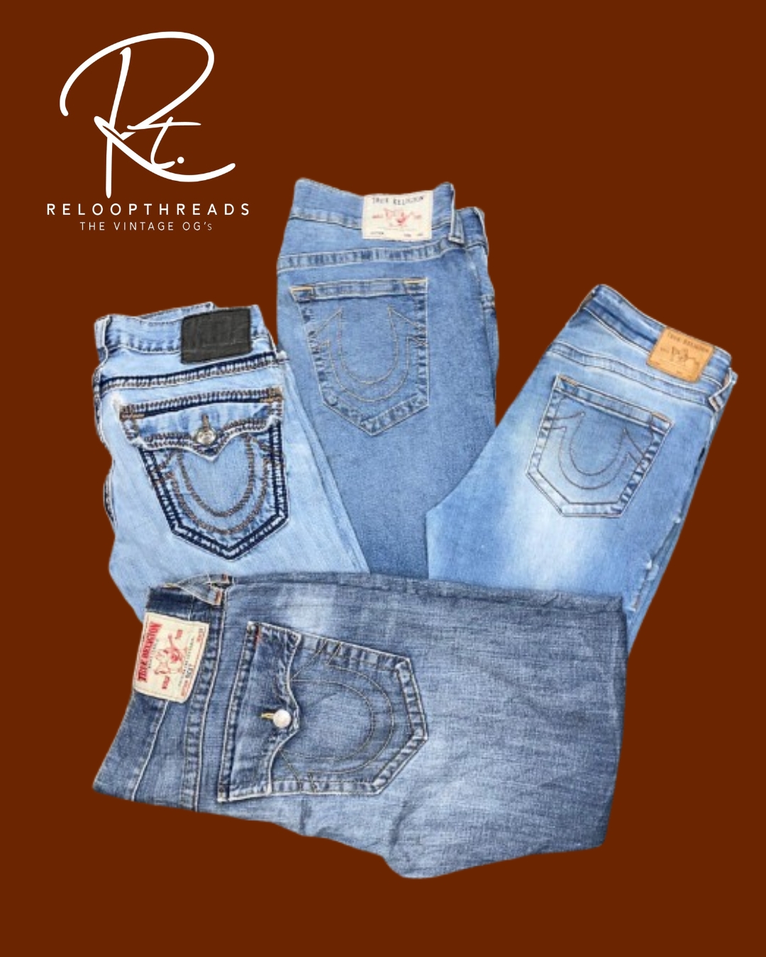 RT 1261 True Religion Men Mix Jeans