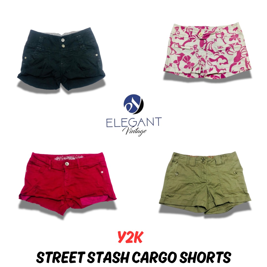 Y2K Street Stash Cargo Shorts - EV0688