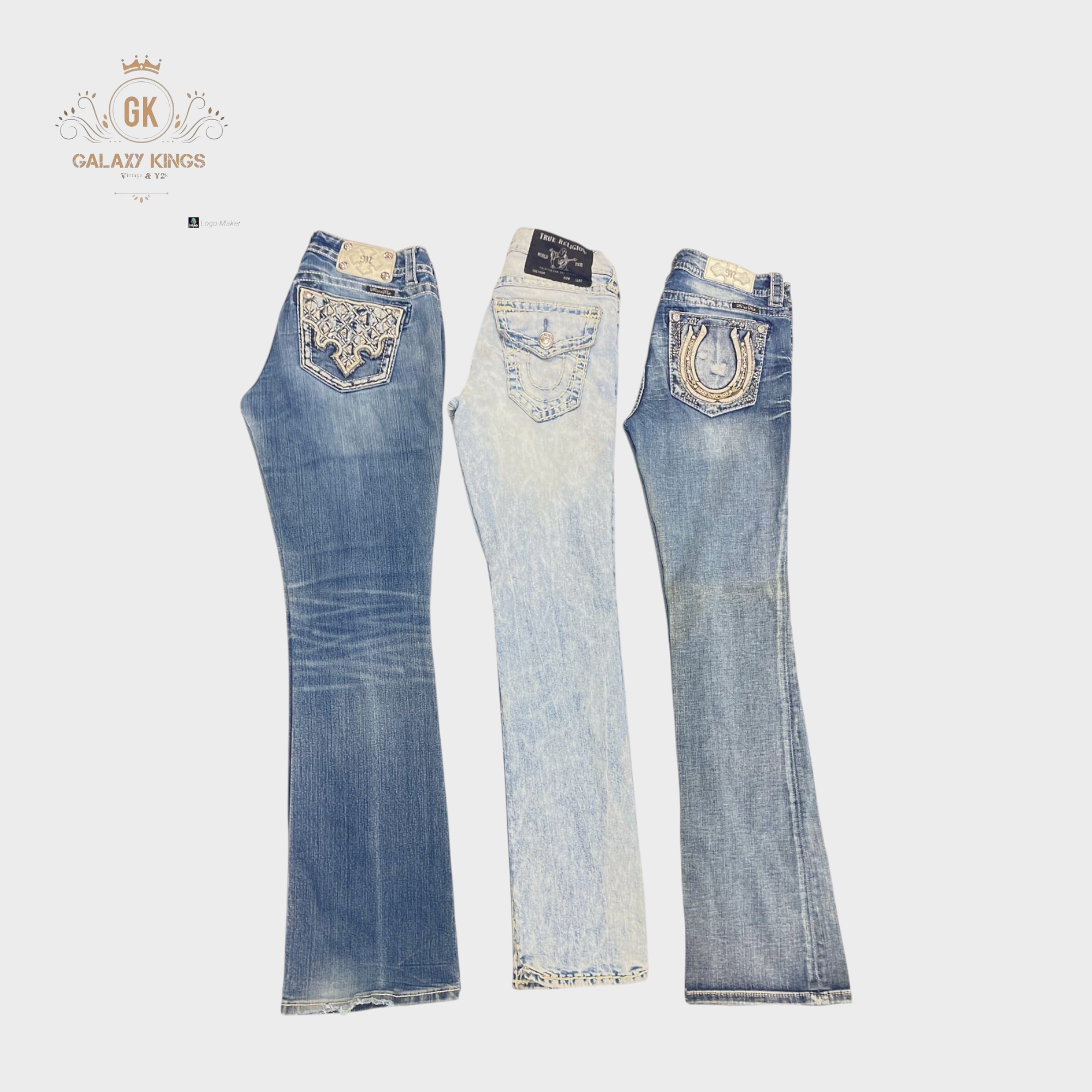 Miss Me True Religion Flare And Straight Jeans