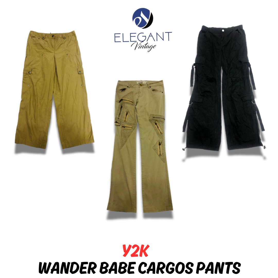 Y2K Wander Babe Cargo Pants - EV0733