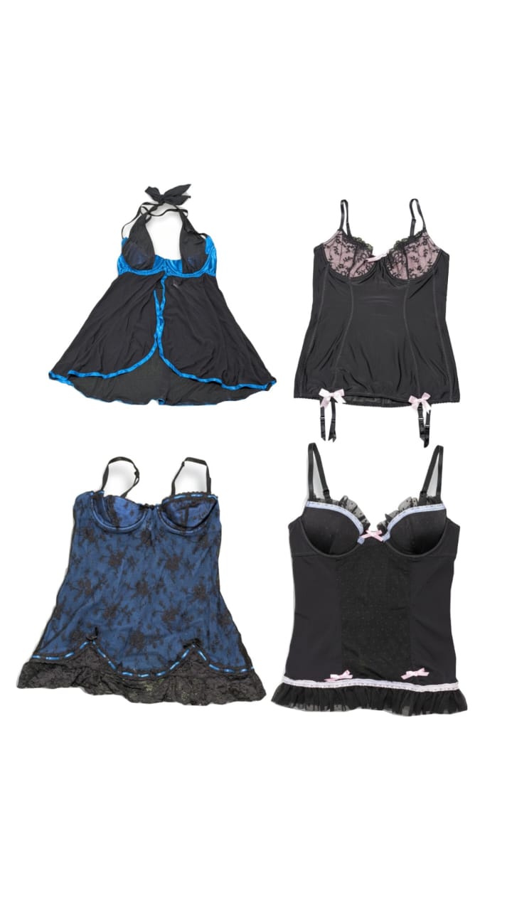 Yv84 Romantic Lingeries 12P