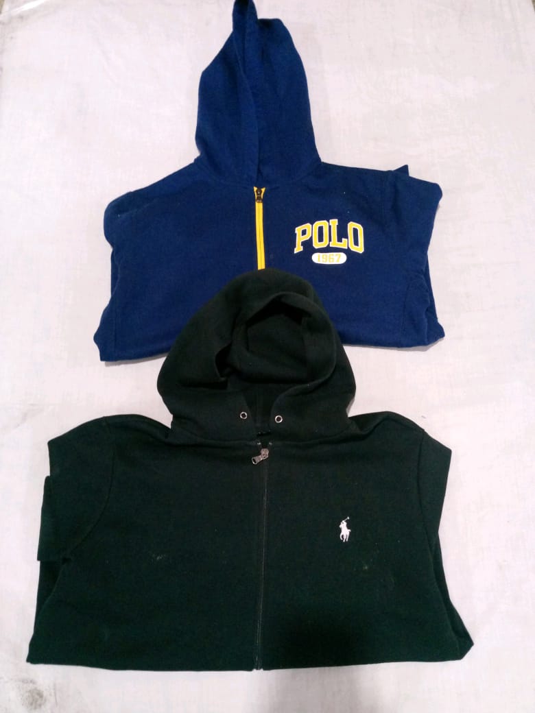 Roupas com capuz de fechamento total Ralph Lauren