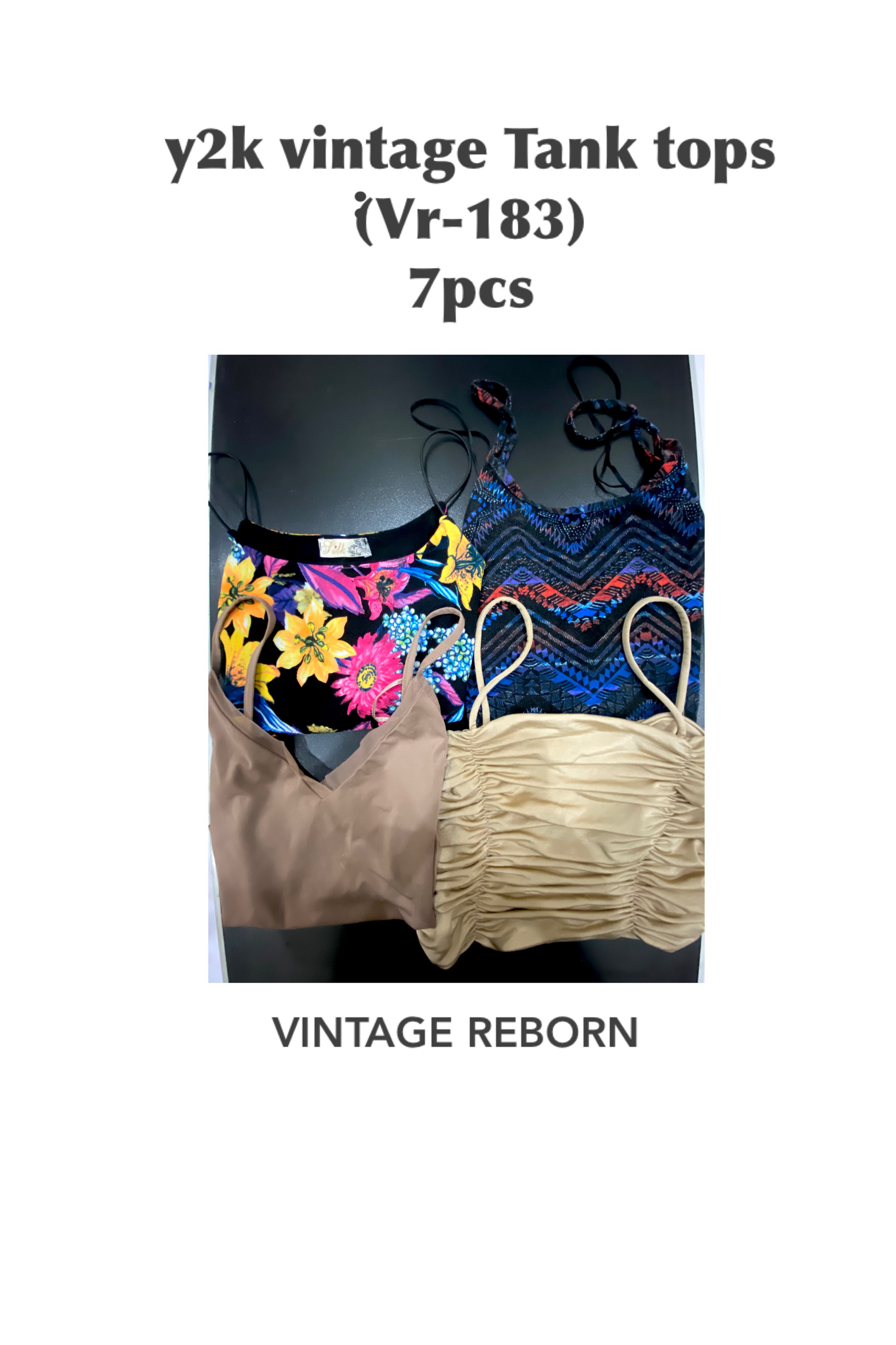 Y2K Fashion Flashback Tank Bundle (Vr-183)