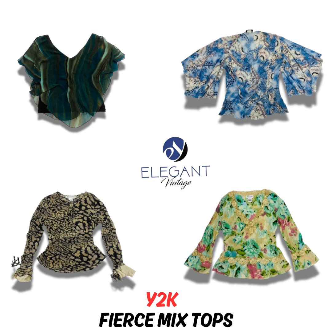Y2K Feirce Mix Tops - EV0748