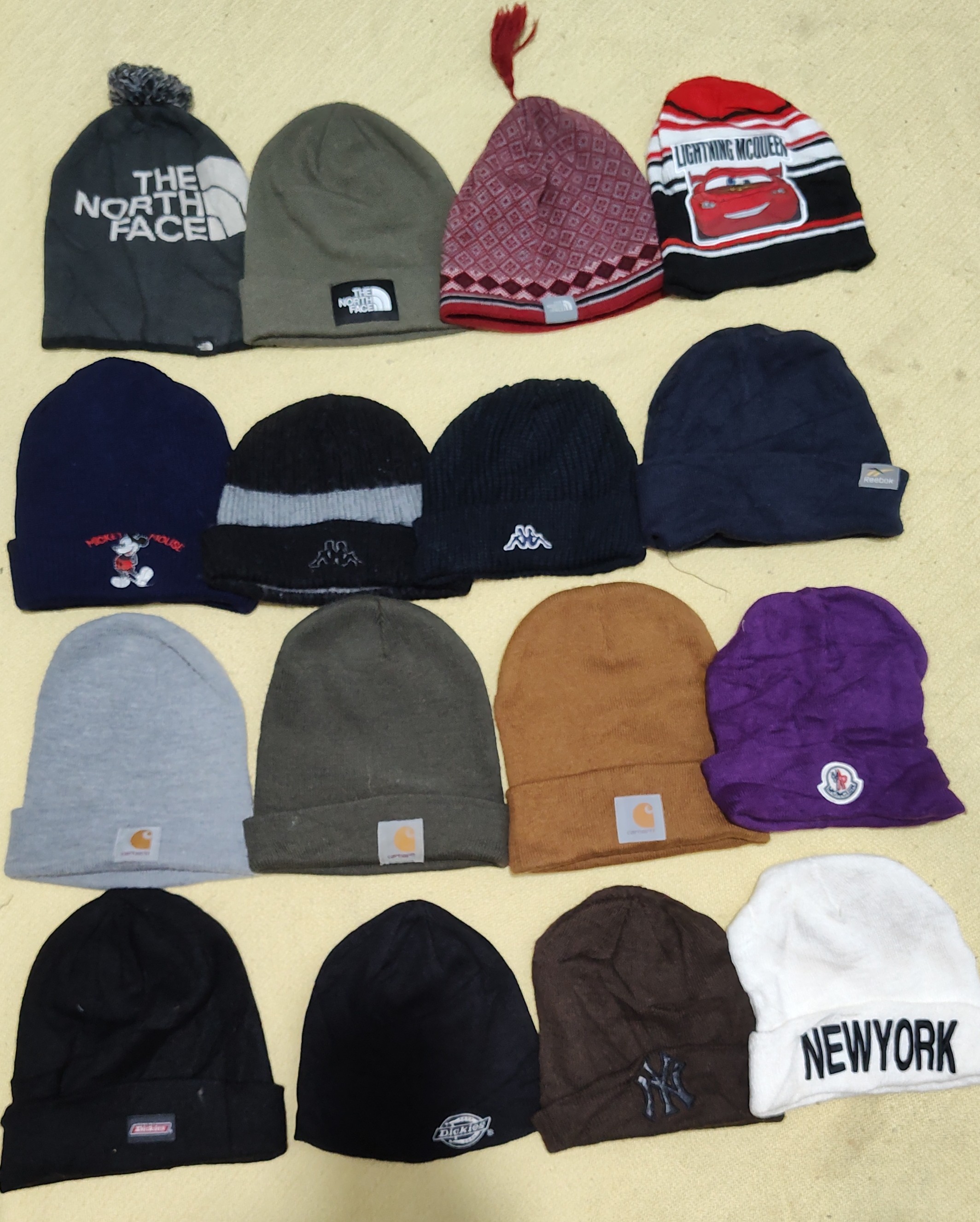 The North Face and mix Brands Beanies