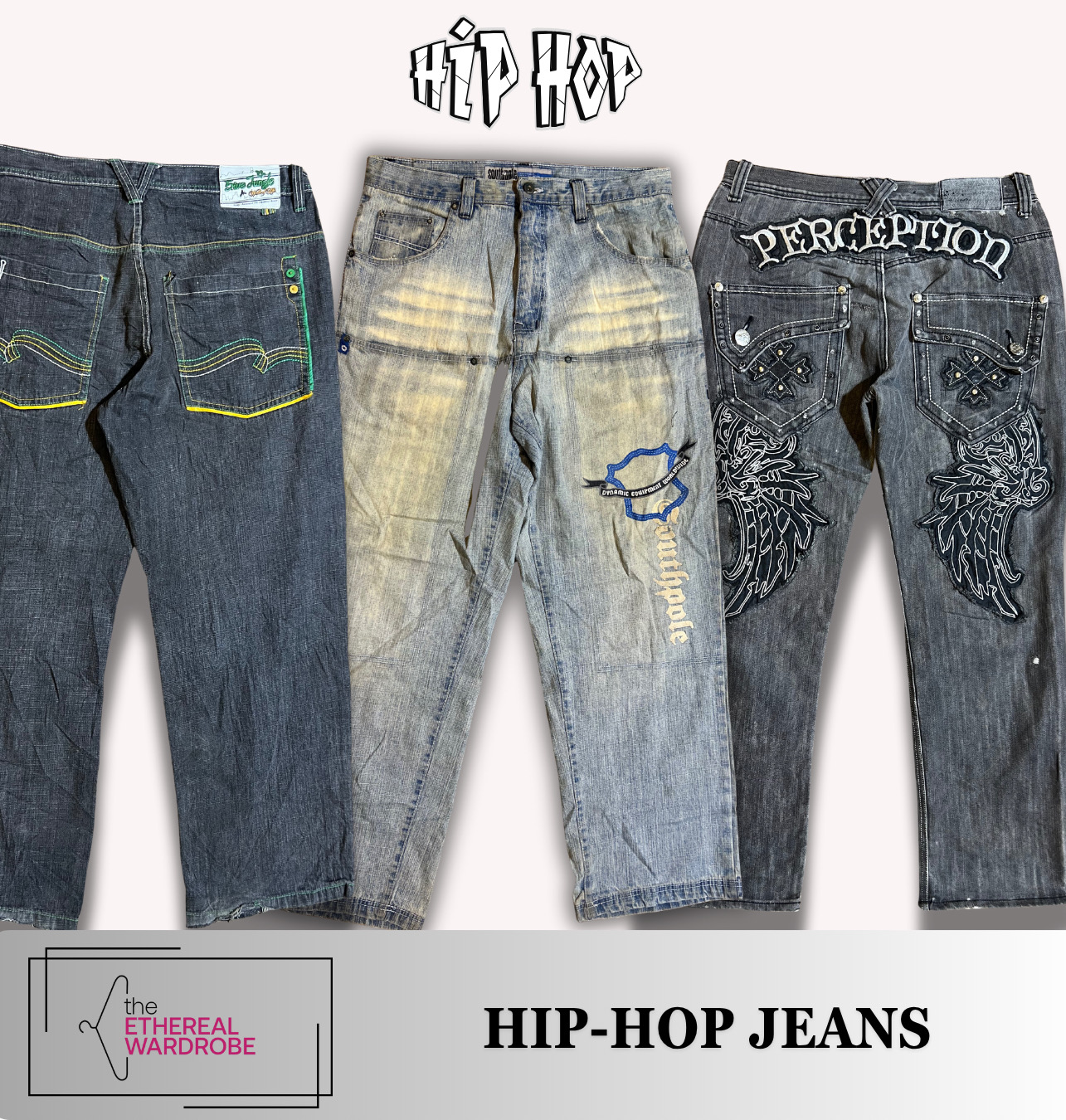 Premium Hip Hop jeans including southpole, Perception and other brands