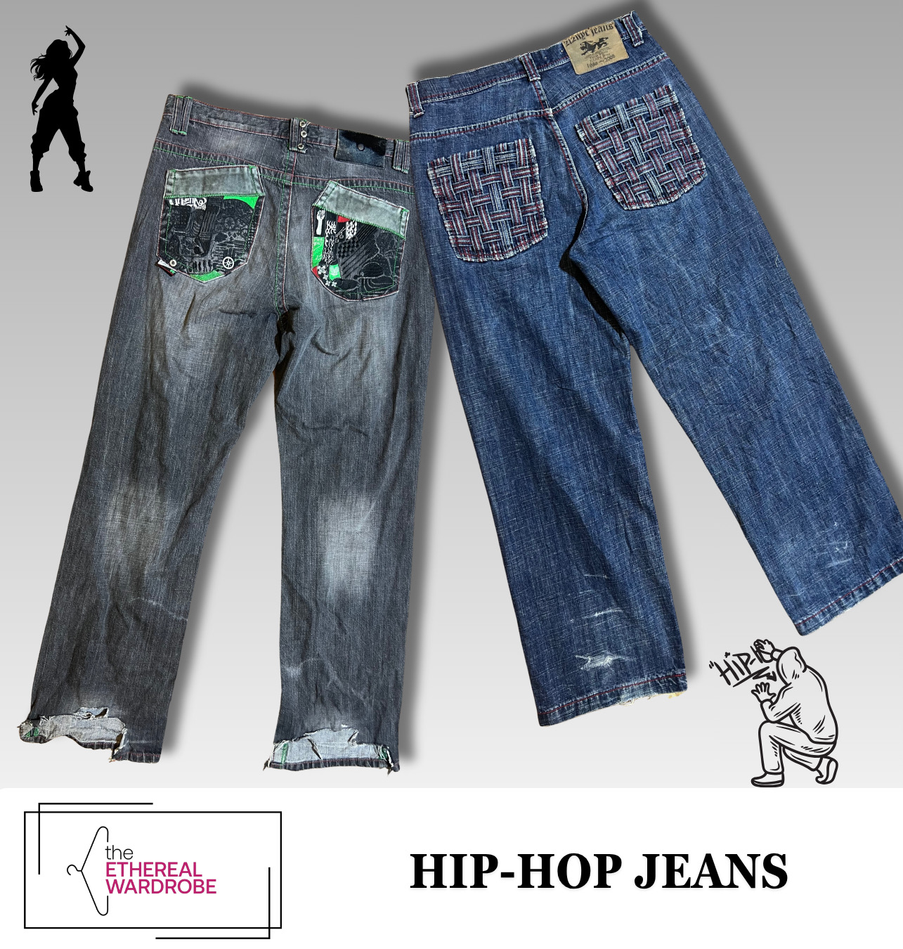 Premium Hip Hop Jeans including Akademiks and other brands