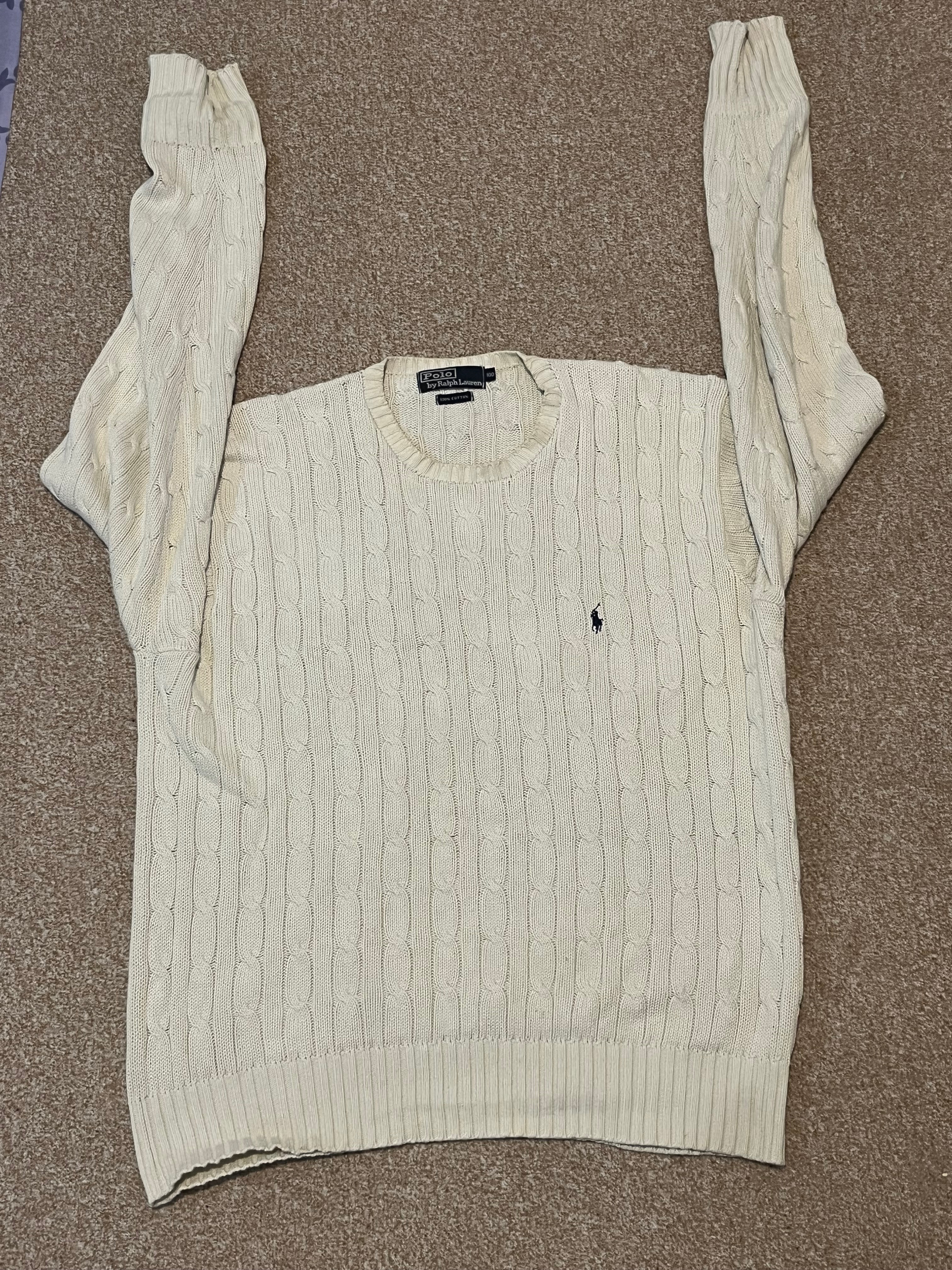 ラルフ・ローレン ケーブルニット