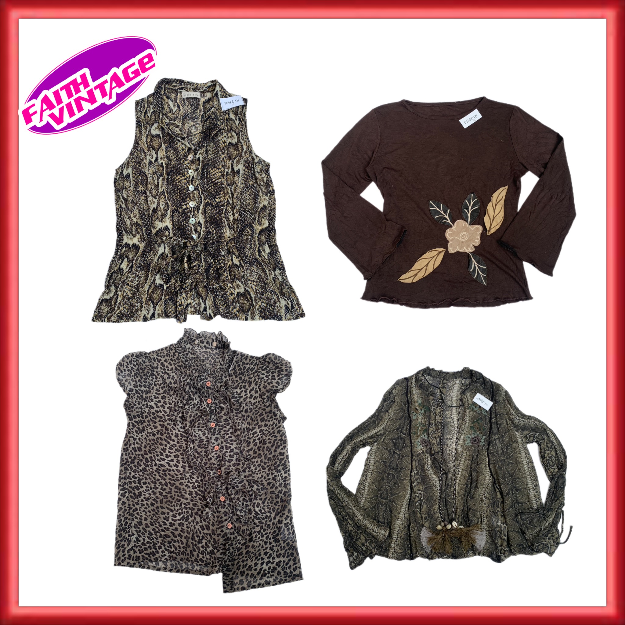 Earthy Jungle Tops Mix (FV-084)