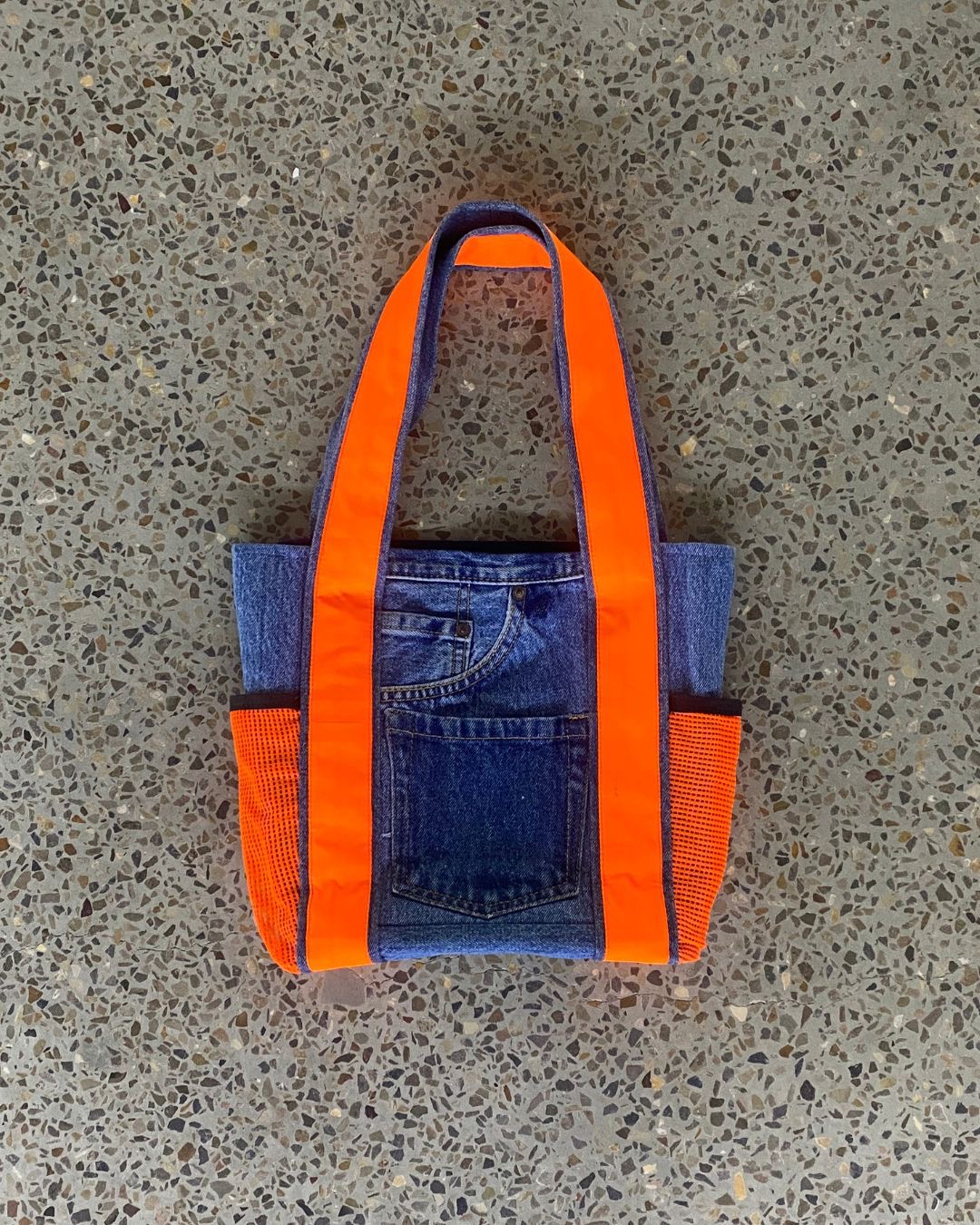 Sac Néon en Denim Recyclé