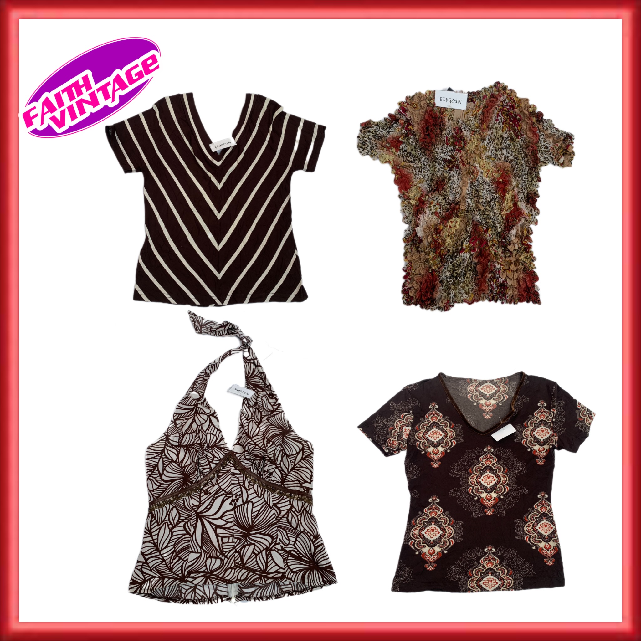Tops, Robes Et Jupes Boho Terreux Mix (FV-087)