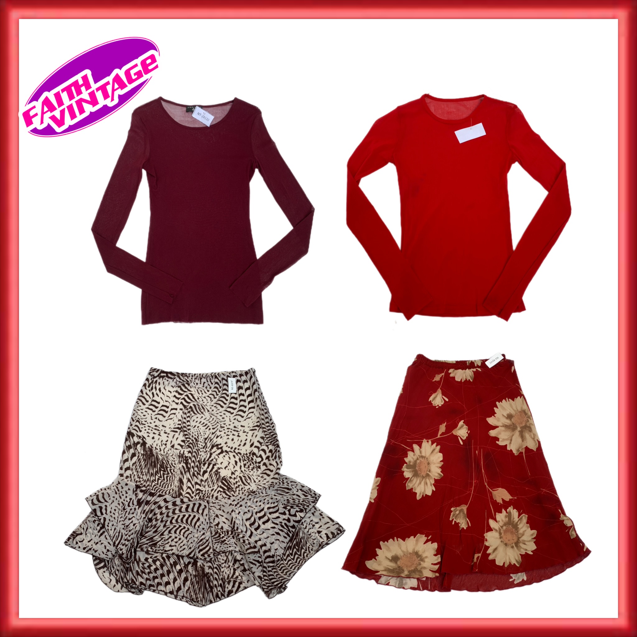 Sunset Dates- Tops and Skirts Mix (FV-088)