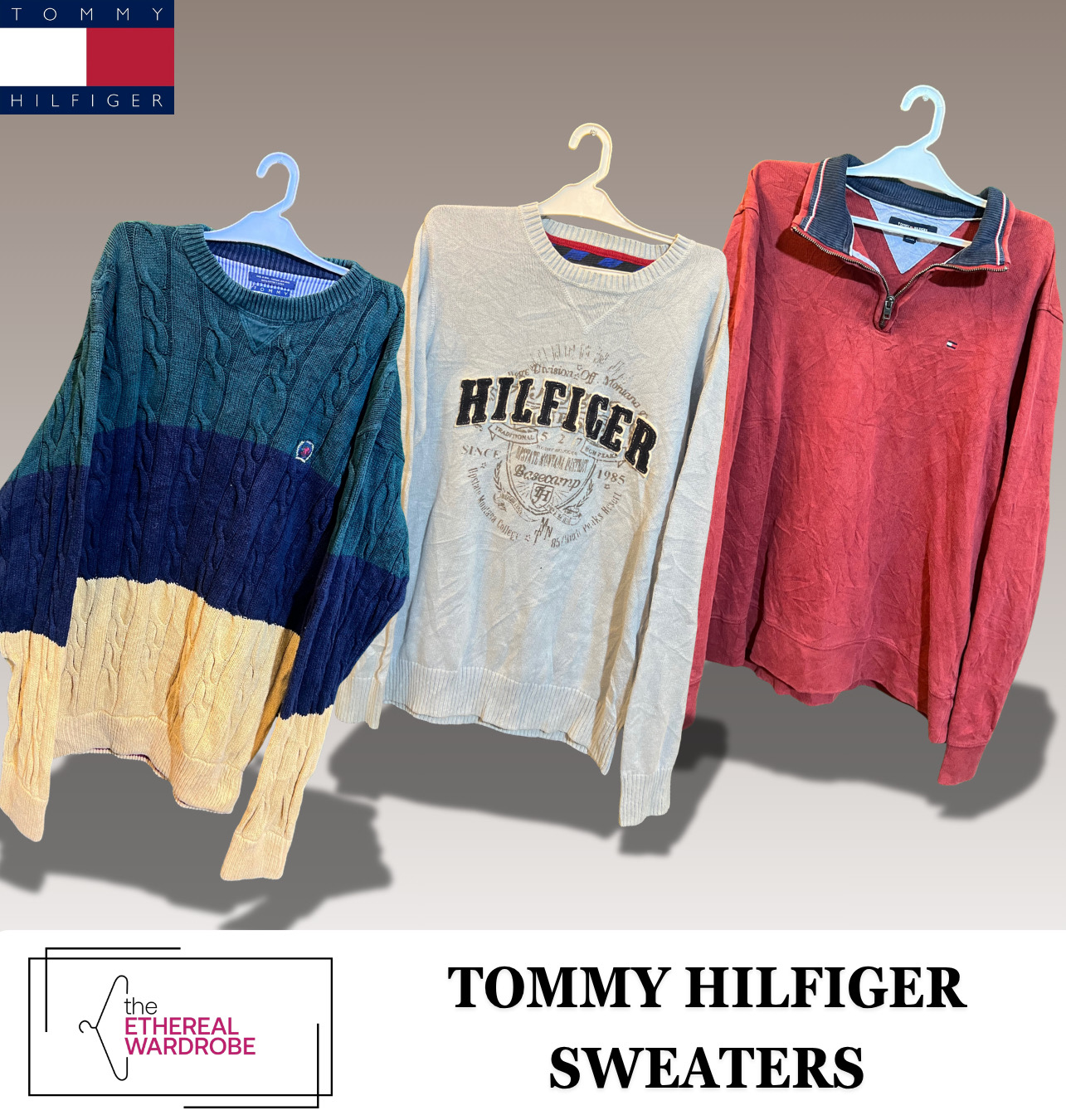 Tommy Hilfiger Sweaters including 1/4 Zip
