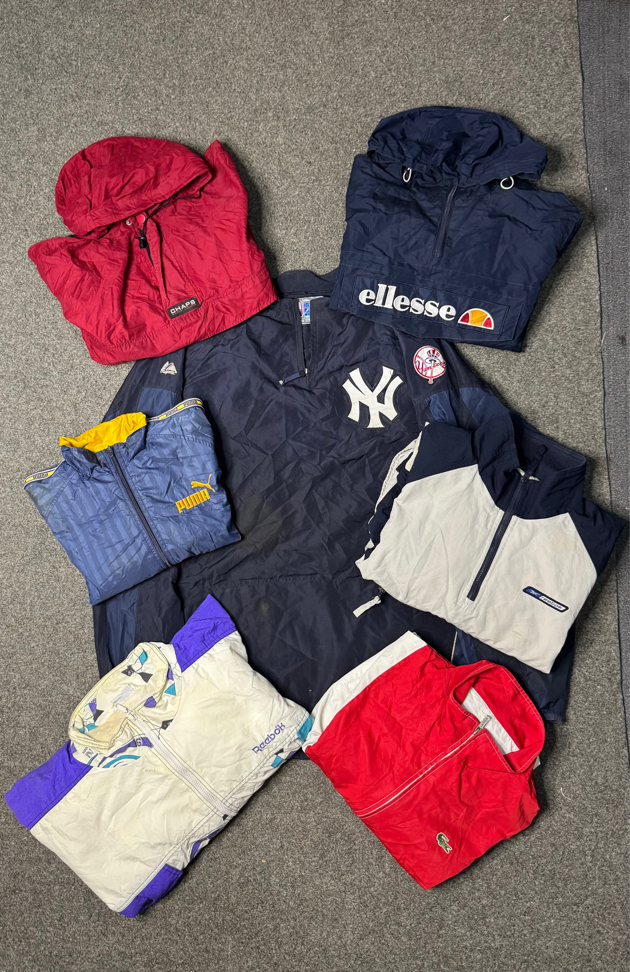 Mixed Branded windbreaker Jackets