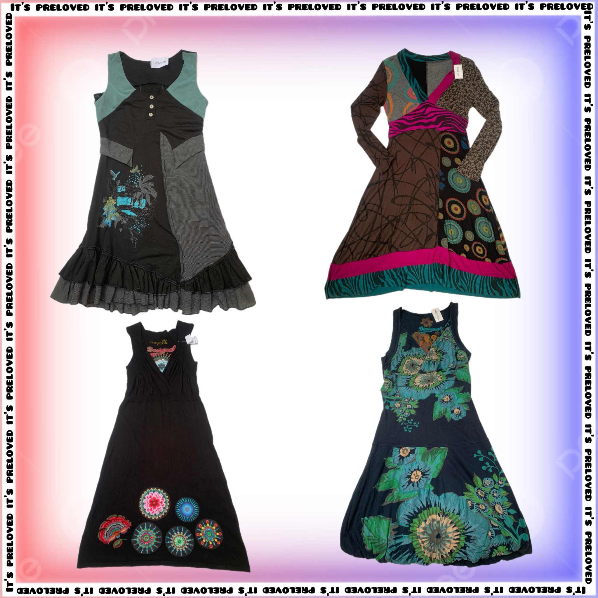 Artsy Grunge Dresses Mix (SS-1616)