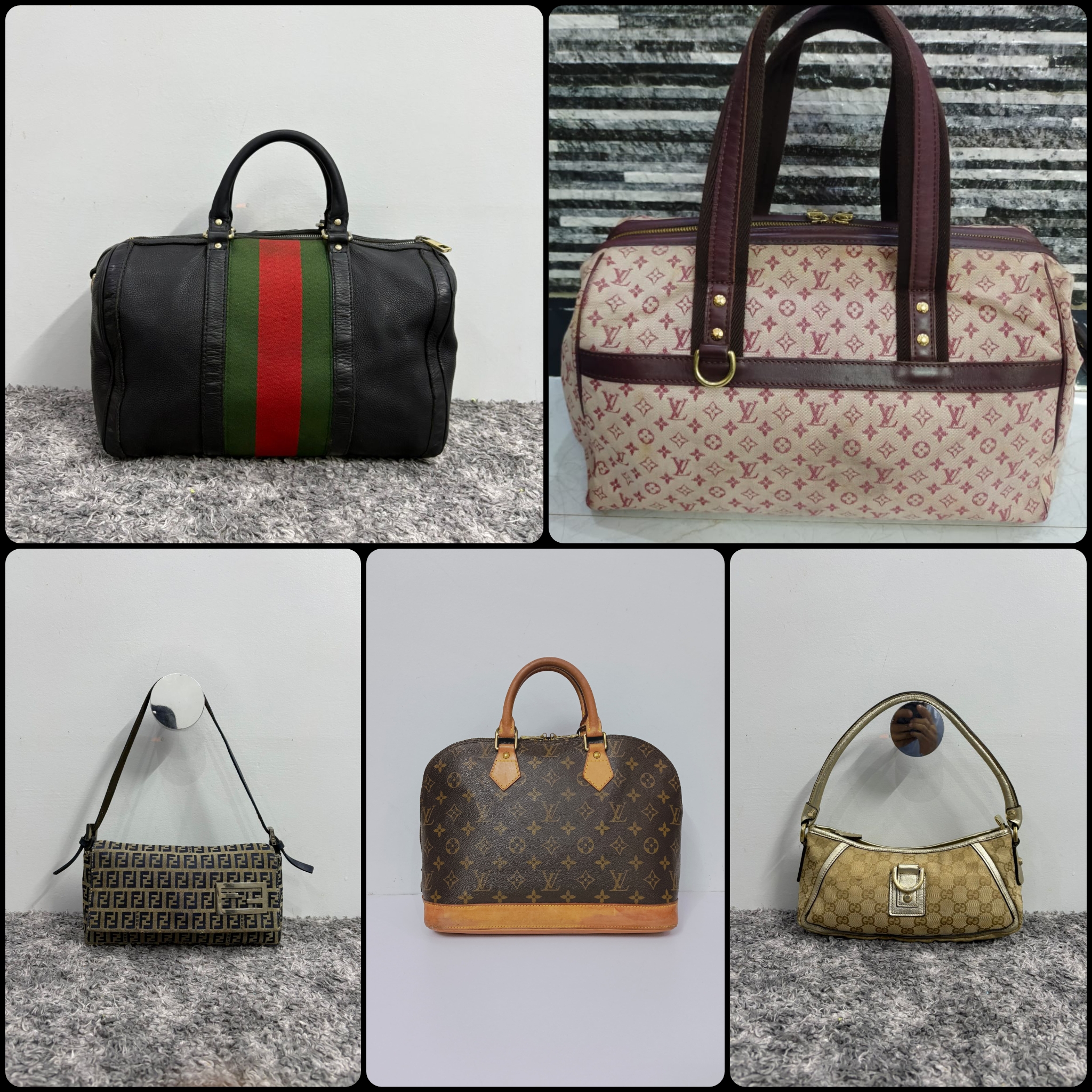 Luxury designer bags