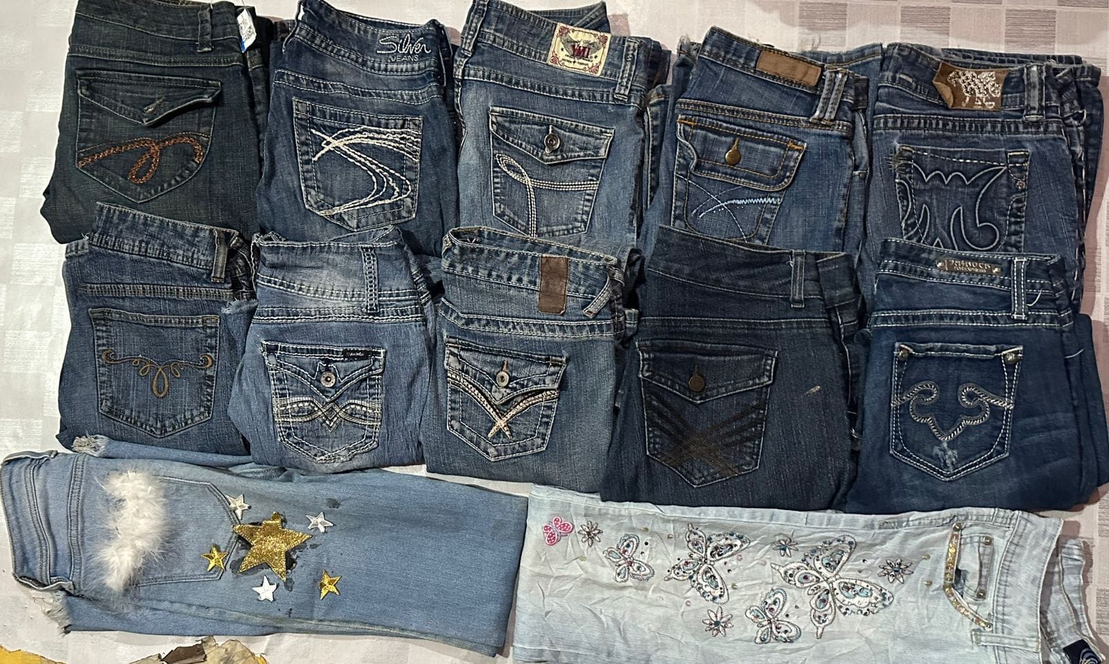 ANGELS AND OTHER MIX BRANDS JEANS (ID 1347)