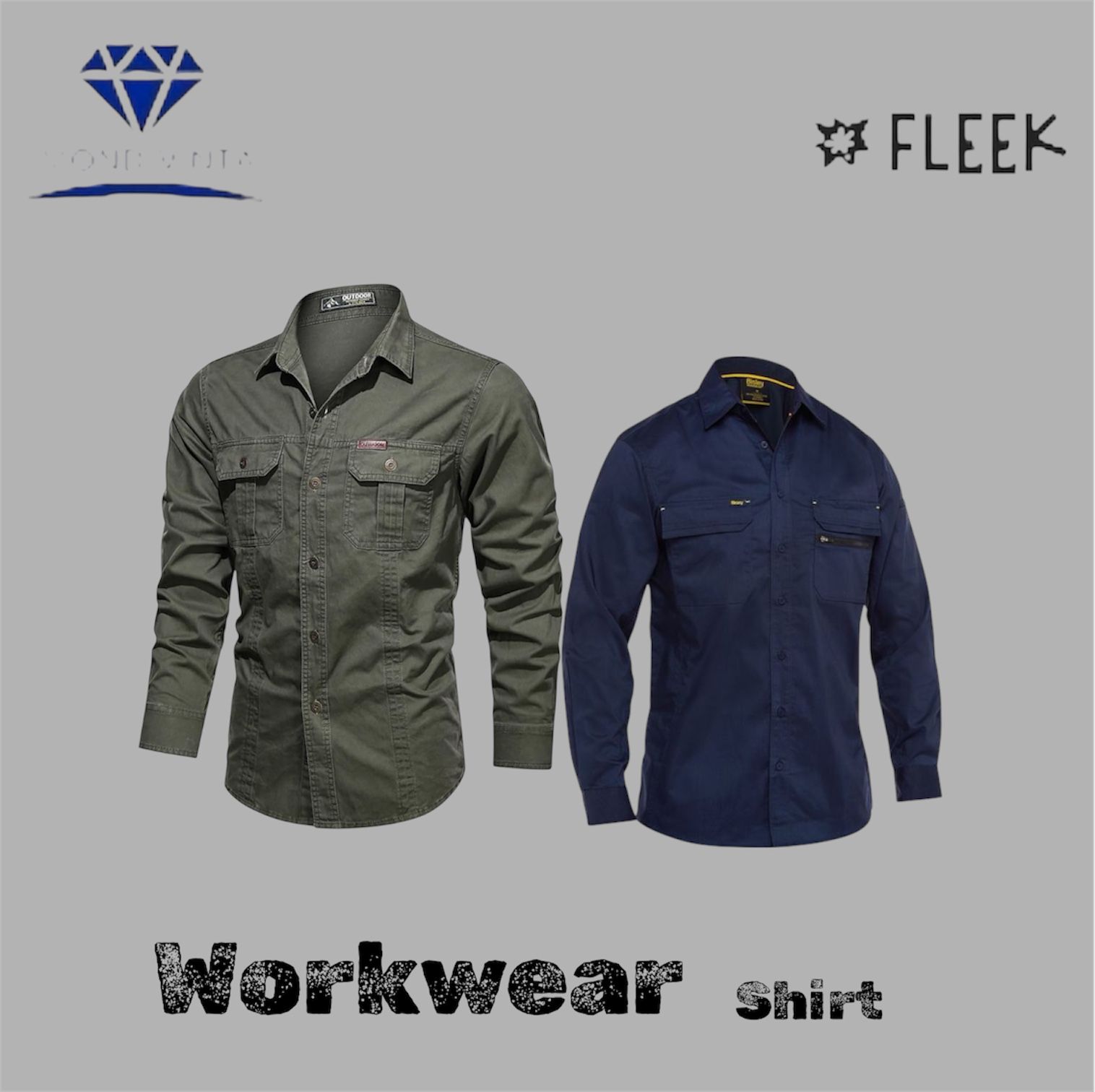 Unbranded Workwear Shirts (Dv-11-173)
