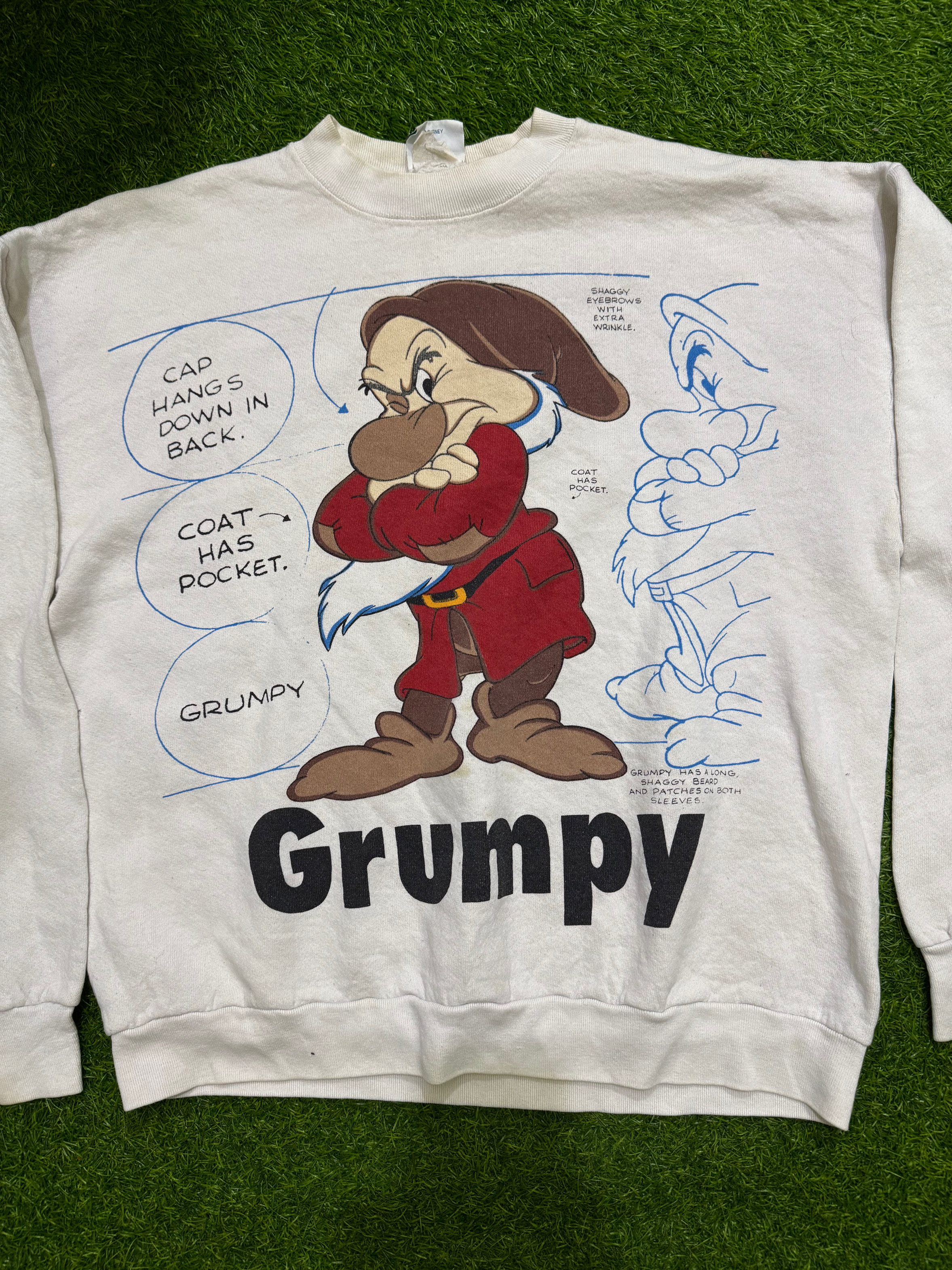 Cartoon print sweatshirt