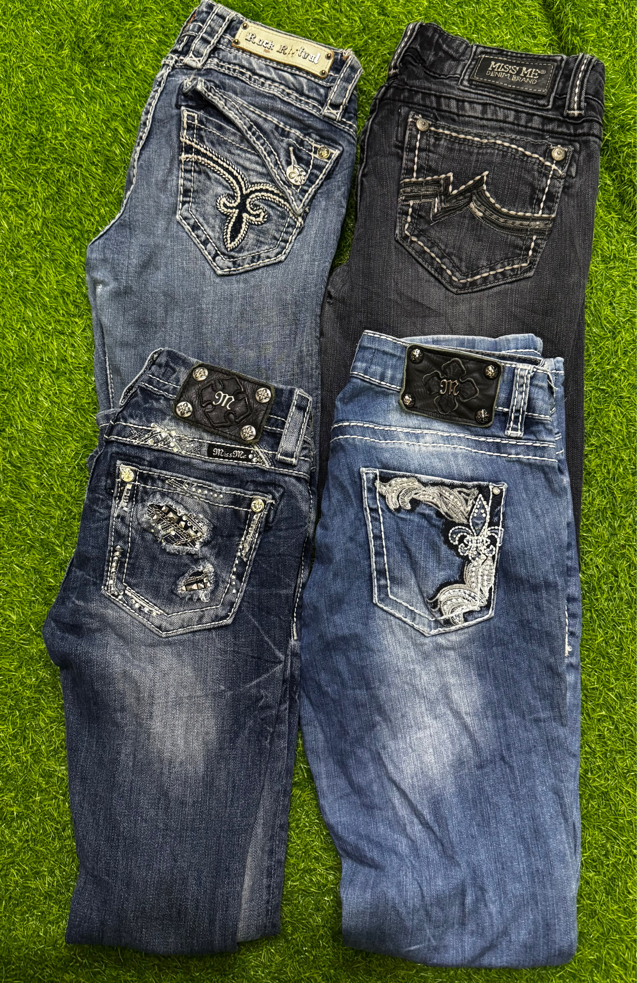 Miss me rock revival  and True Religion Jeans