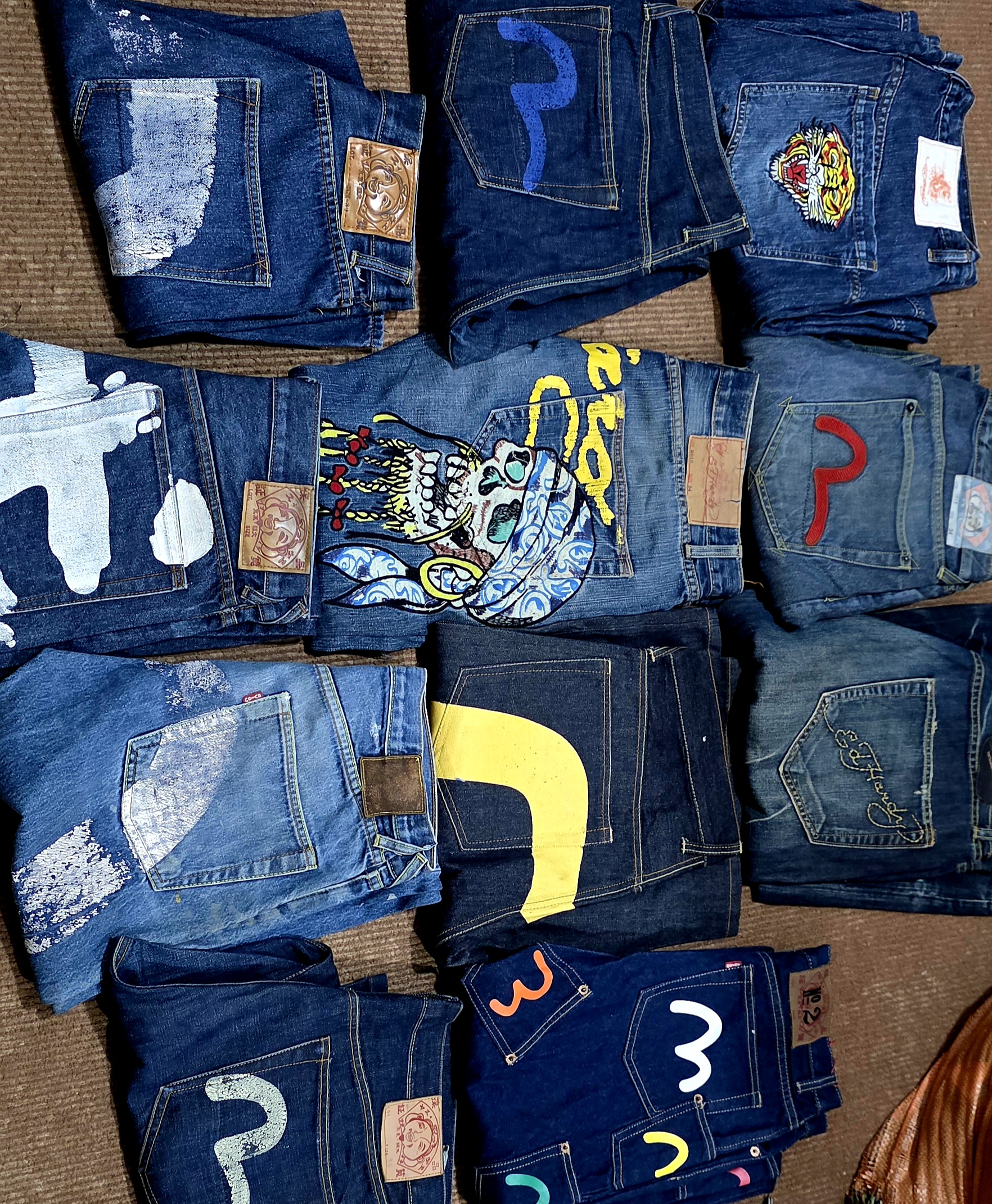 Evisu & Ed Hardy Jeans