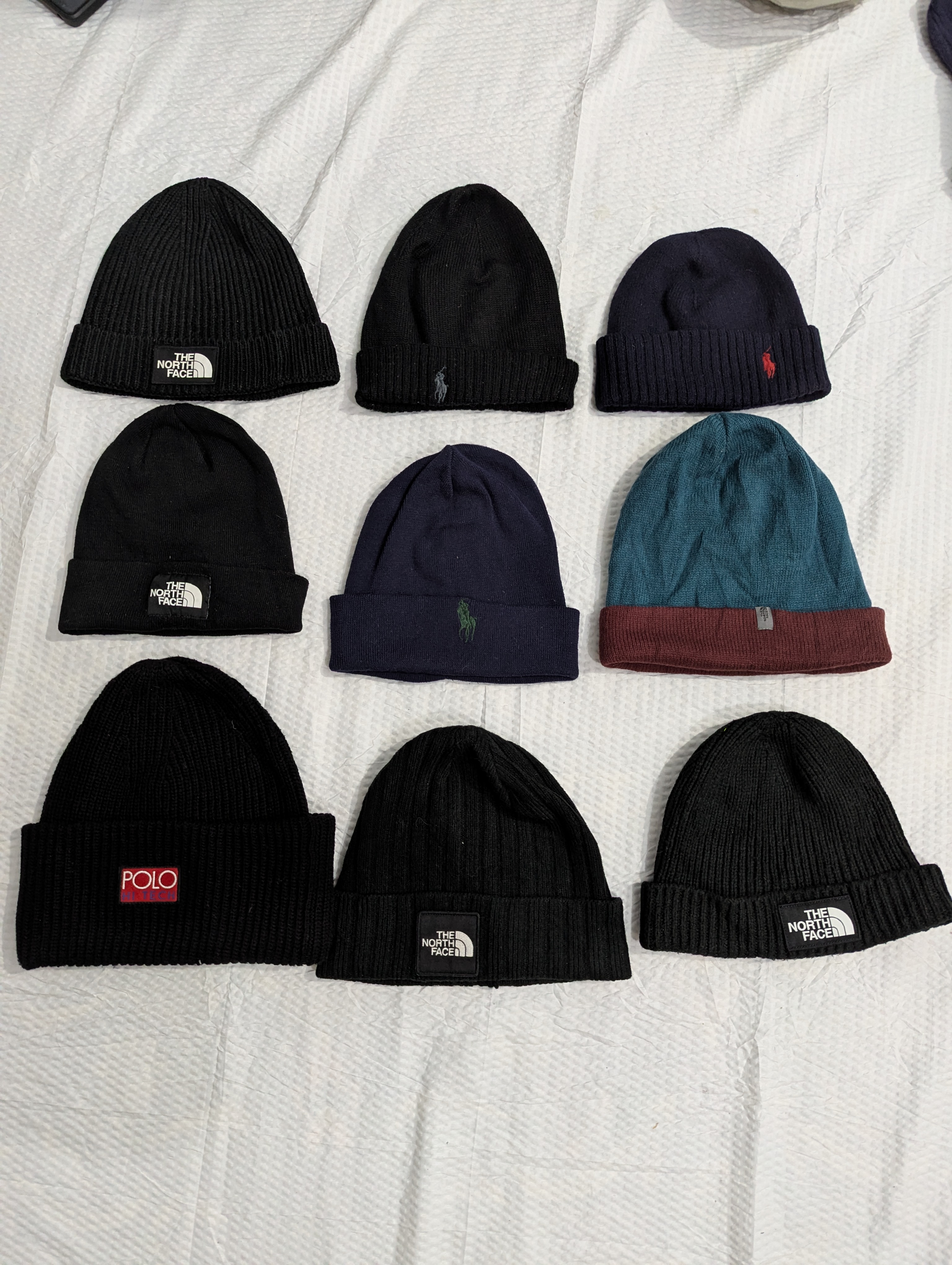 The North face Polo beanies