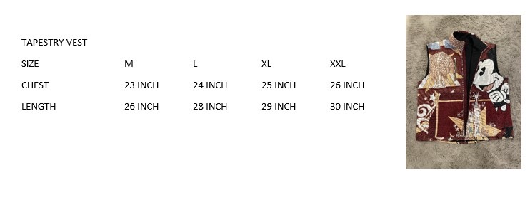 Upcycled Tapestry Vest (DV-11-192)